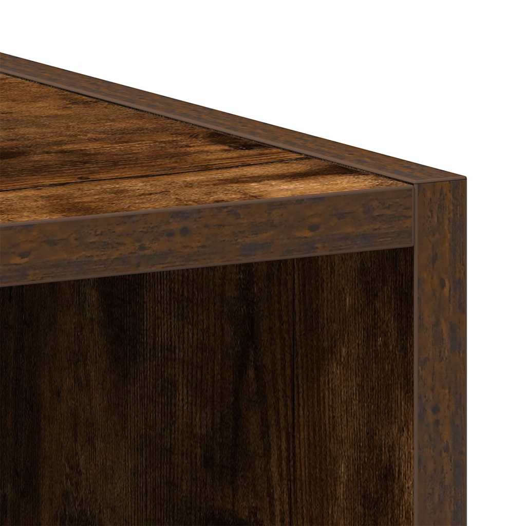 vidaXL Hanging Cabinet Smoked Oak 20x29.5x60 cm Engineered Wood