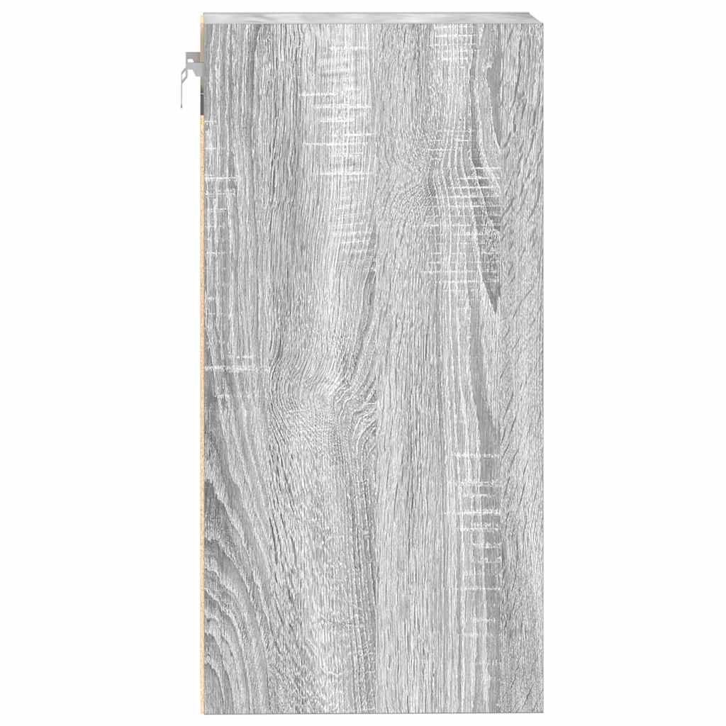 Hanging Cabinet Riga Grey Sonoma 20x29.5x60 cm Engineered Wood