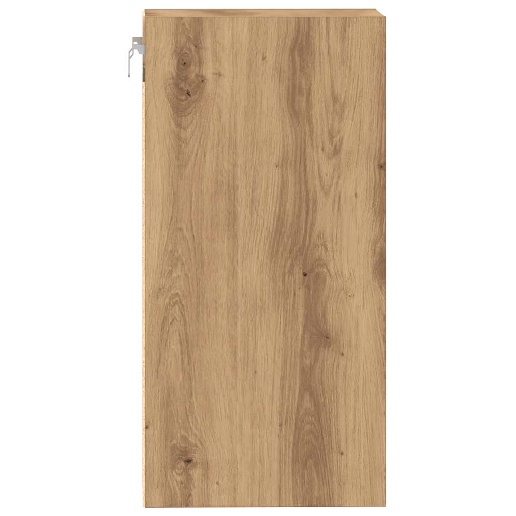Hanging Cabinet "Riga" Artisan Oak 20x29,5x60 cm Engineered Wood