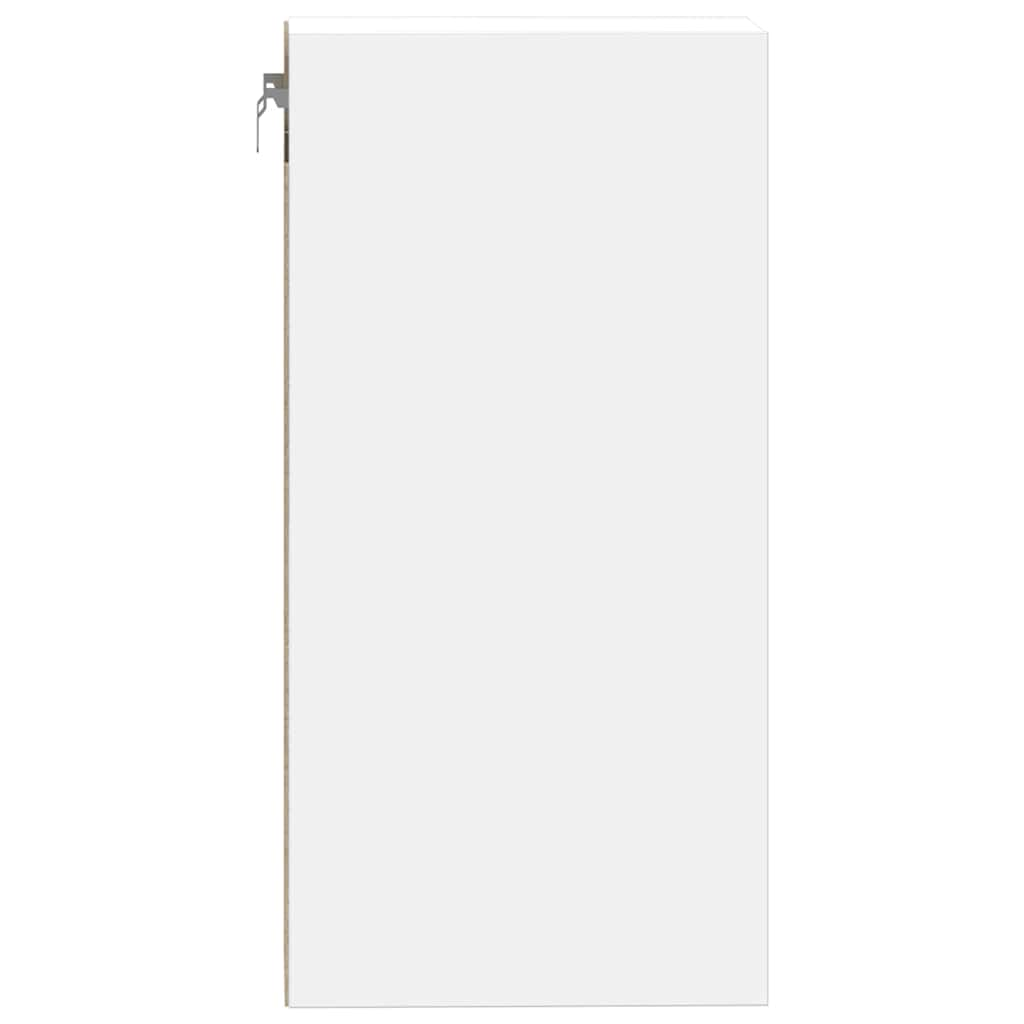 vidaXL Hanging Cabinet White 30x29.5x60 cm Engineered Wood