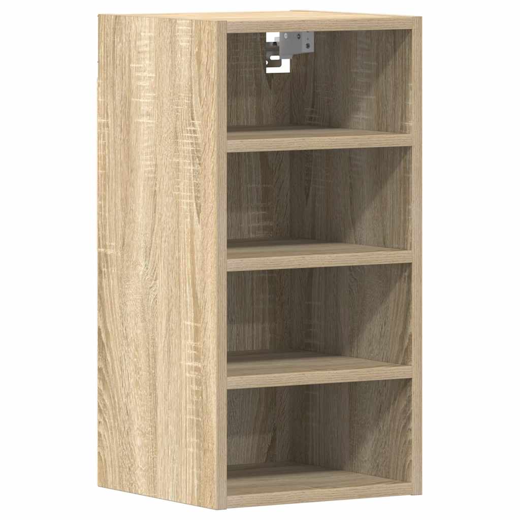 vidaXL Hanging Cabinet Sonoma Oak 30x29.5x60 cm Engineered Wood