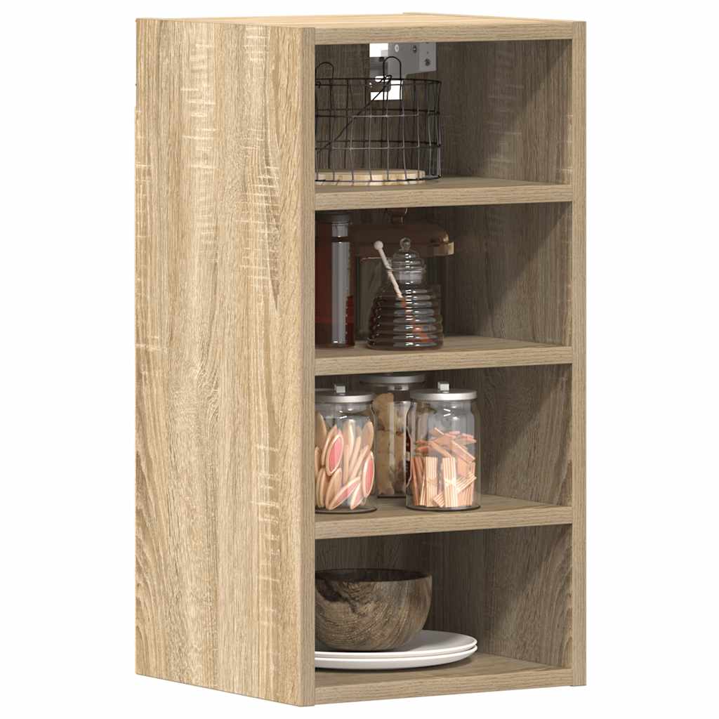 vidaXL Hanging Cabinet Sonoma Oak 30x29.5x60 cm Engineered Wood