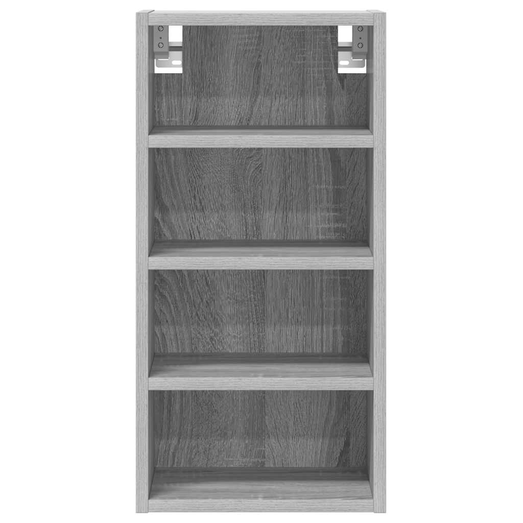 vidaXL Hanging Cabinet Grey Sonoma 30x29.5x60 cm Engineered Wood