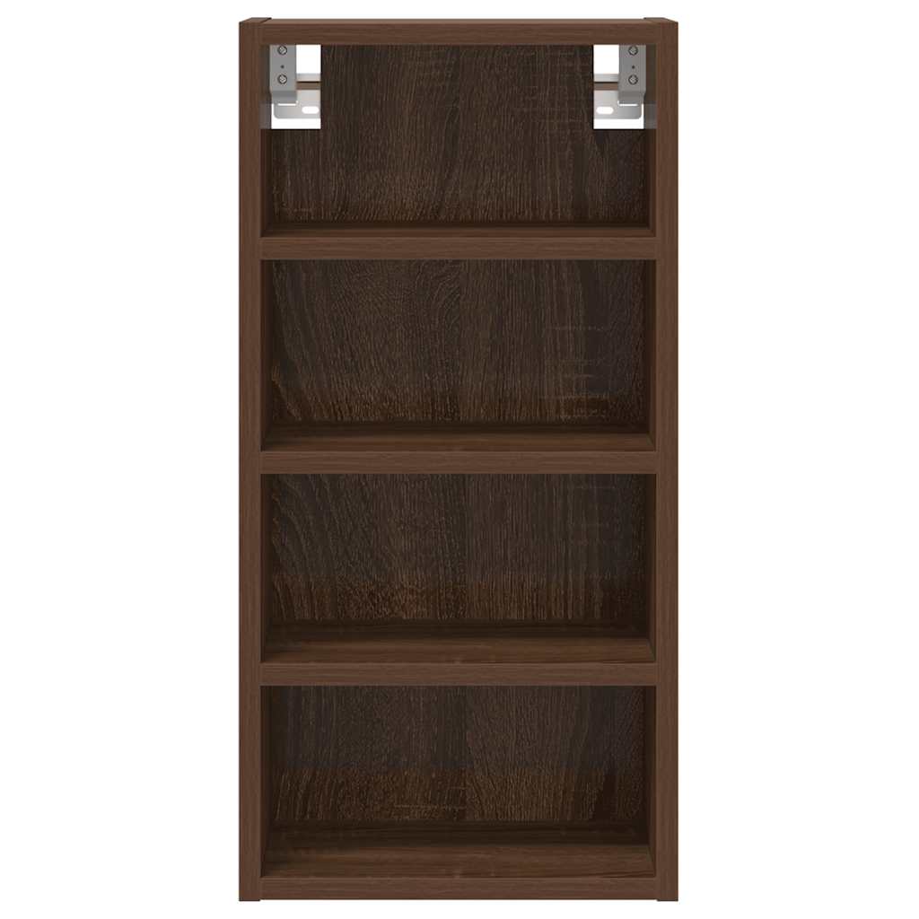 vidaXL Hanging Cabinet Brown Oak 30x29.5x60 cm Engineered Wood