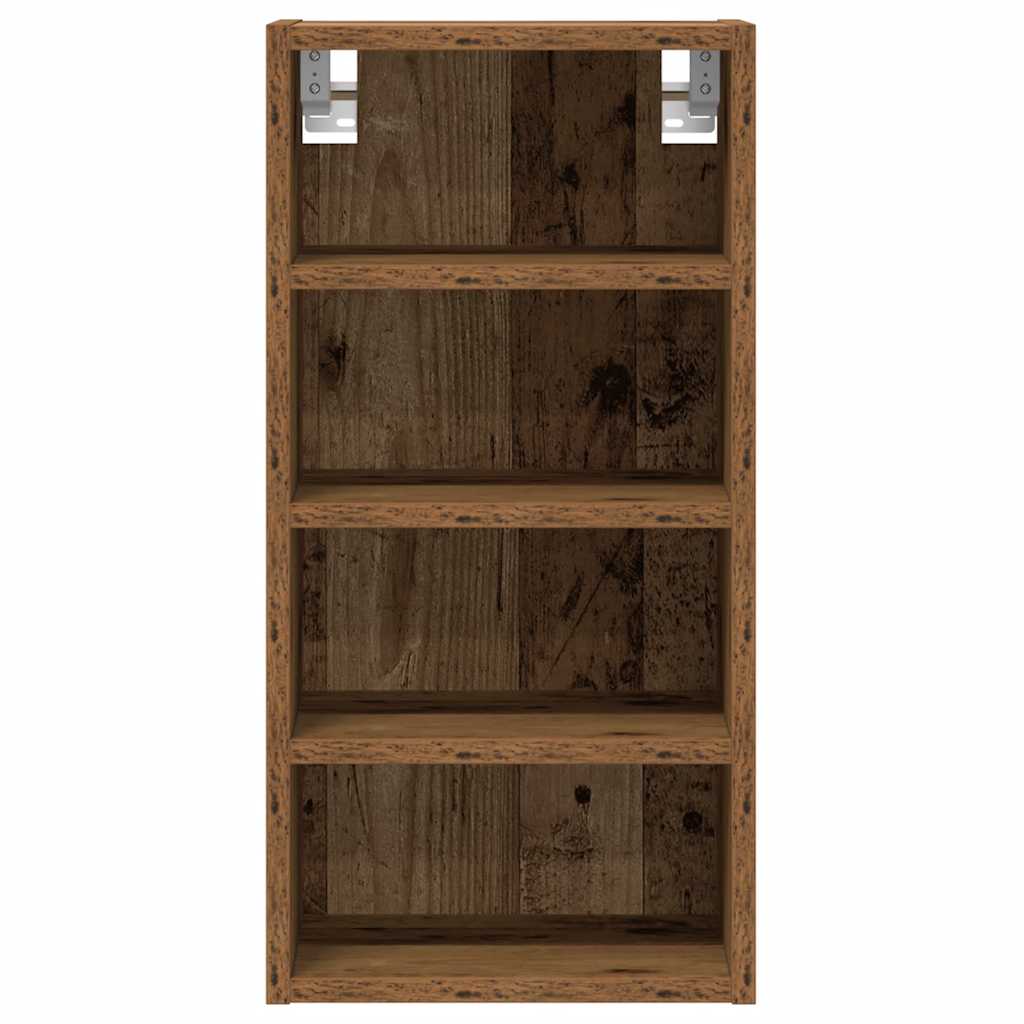 vidaXL Hanging Cabinet Old Wood 30x29.5x60 cm Engineered Wood