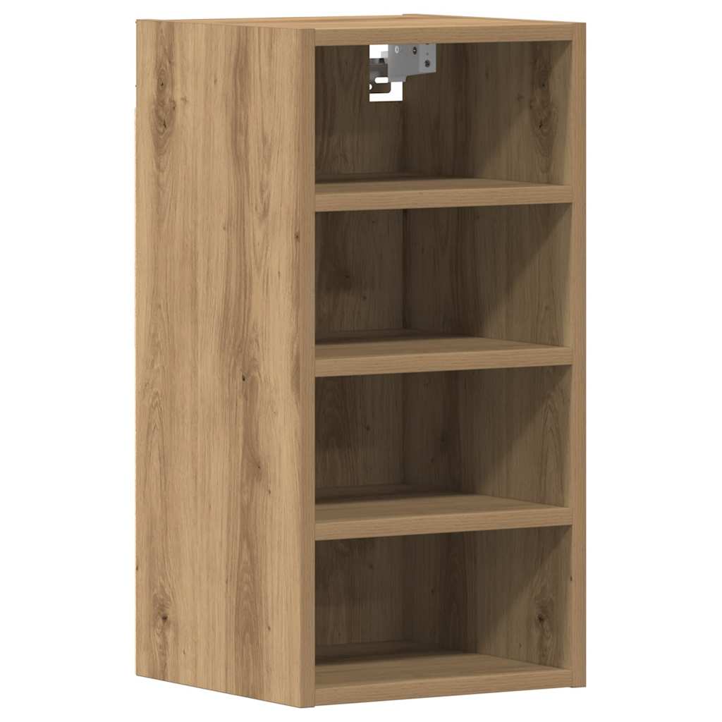 vidaXL Hanging Cabinet Artisan Oak 30x29.5x60 cm Engineered Wood