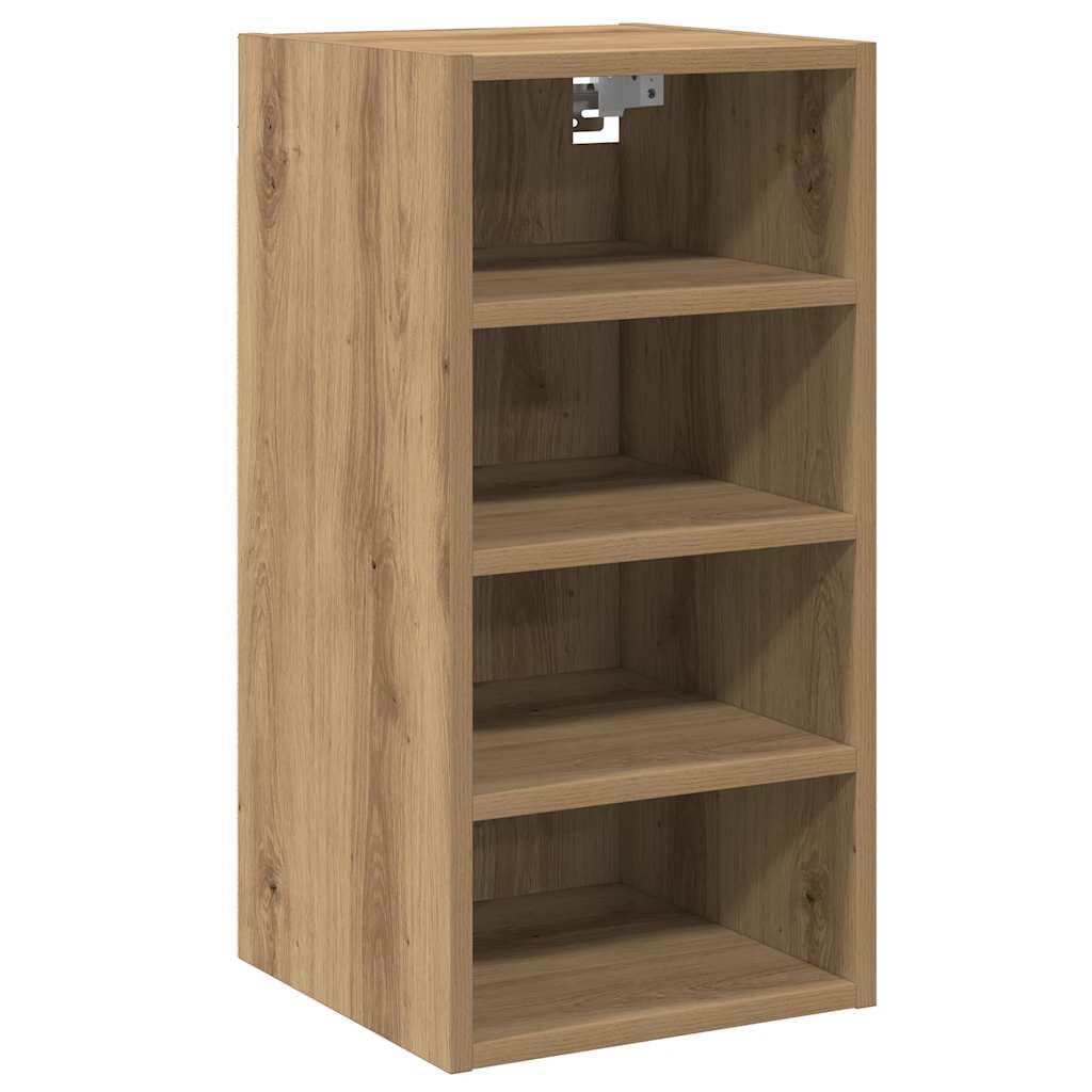 Hanging Cabinet "Riga" Artisan Oak 30x29,5x60 cm Engineered Wood
