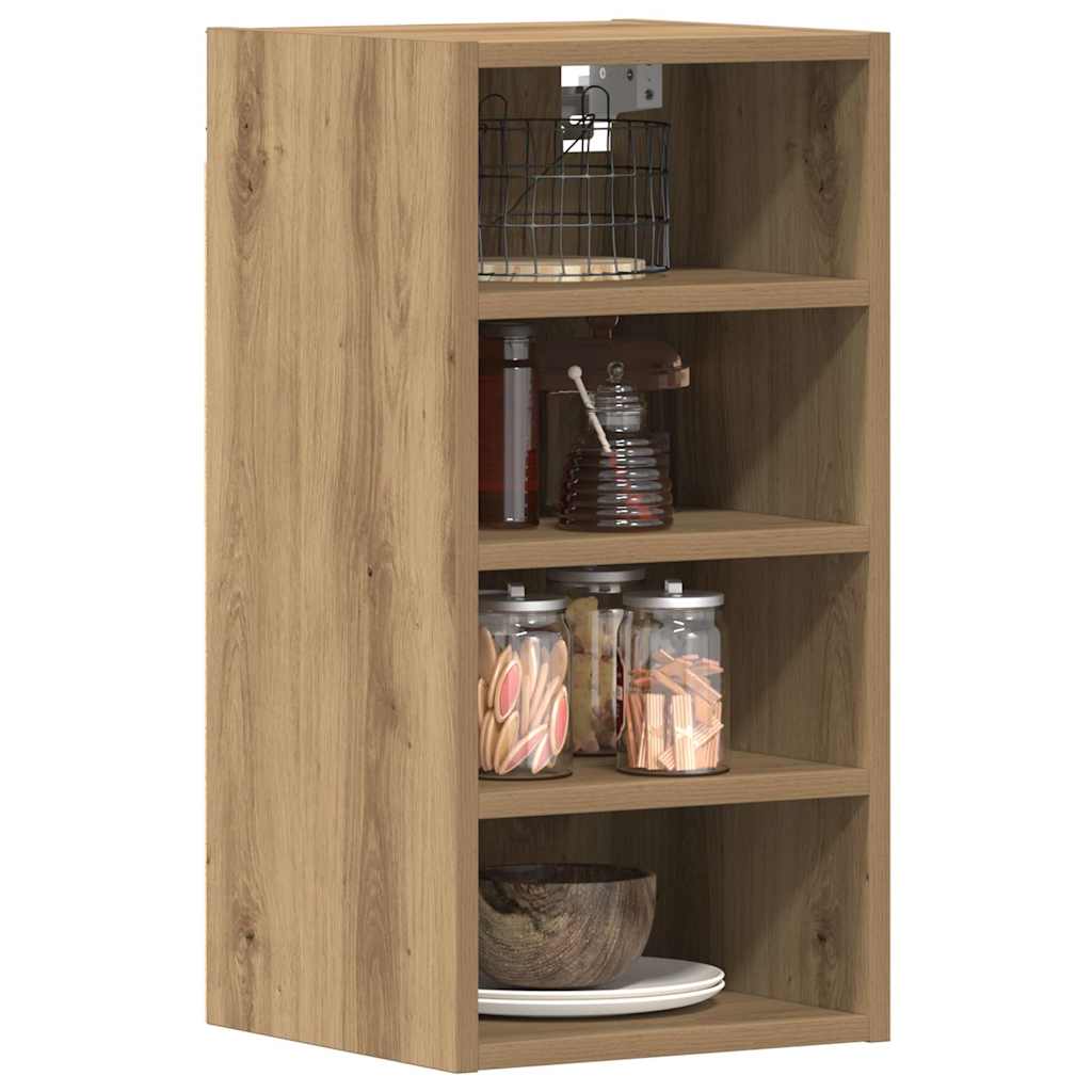 vidaXL Hanging Cabinet Artisan Oak 30x29.5x60 cm Engineered Wood