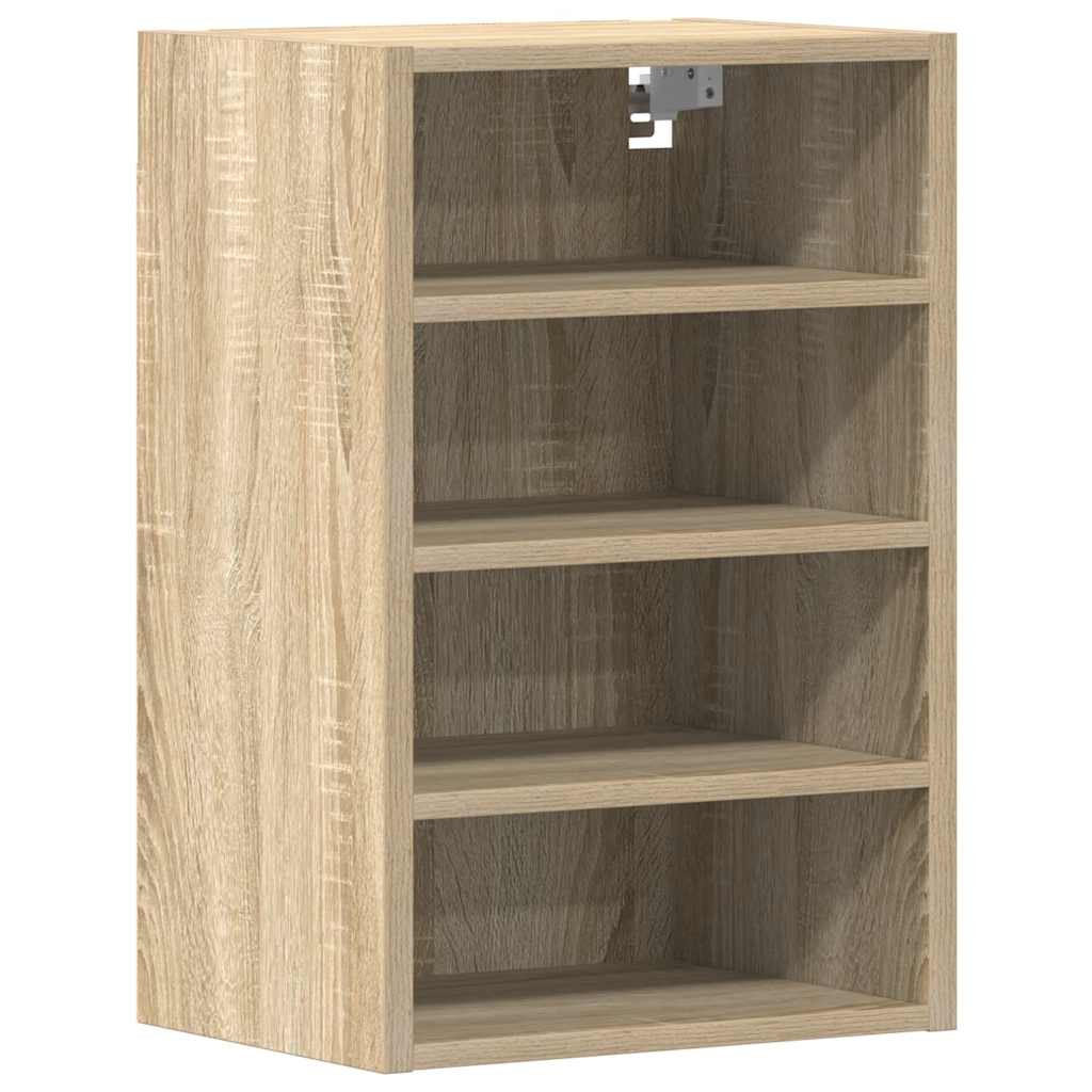 vidaXL Hanging Cabinet Sonoma Oak 40x29.5x60 cm Engineered Wood