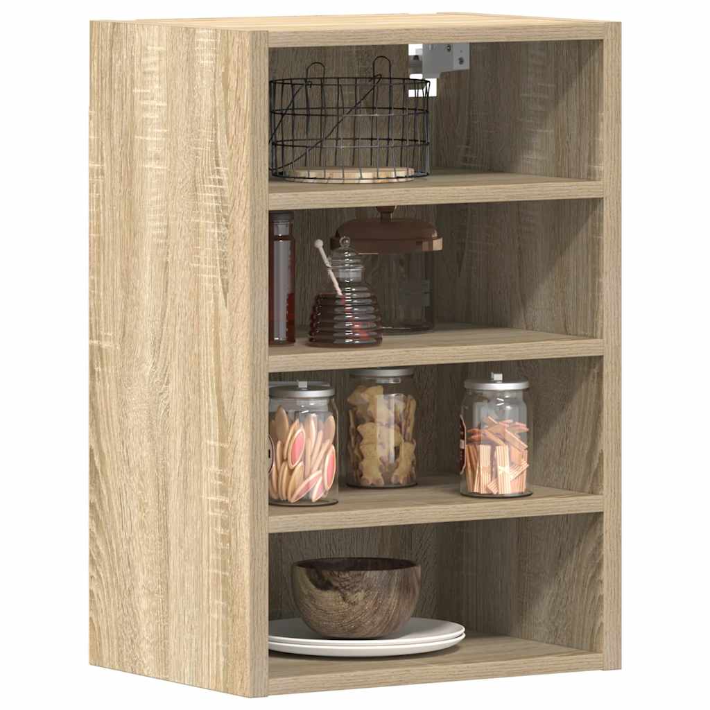 vidaXL Hanging Cabinet Sonoma Oak 40x29.5x60 cm Engineered Wood