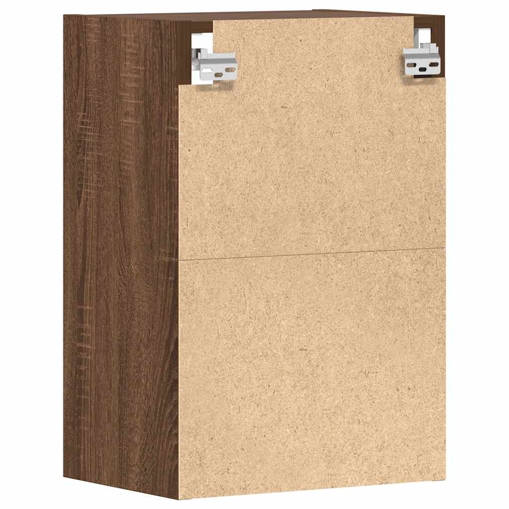 vidaXL Hanging Cabinet Brown Oak 40x29.5x60 cm Engineered Wood