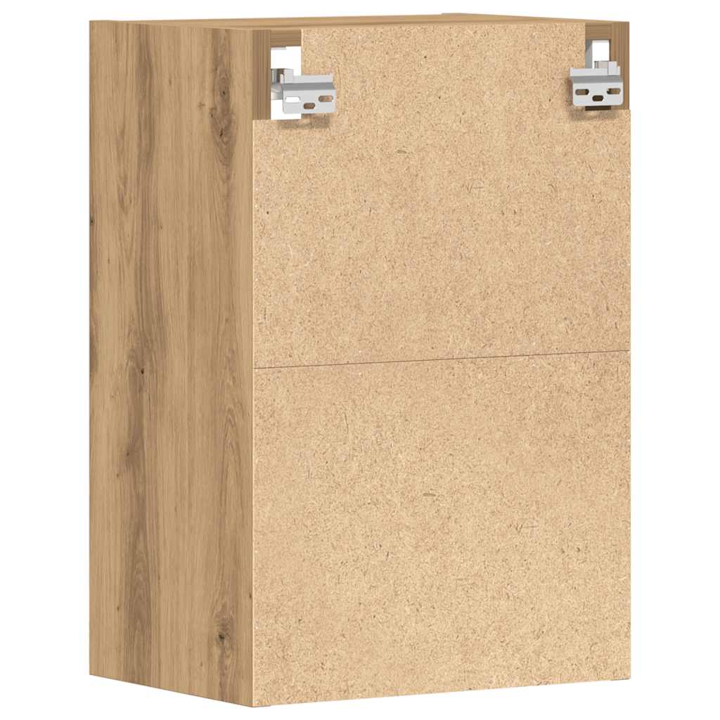 Hanging Cabinet "Riga" Artisan Oak 40x29,5x60 cm Engineered Wood