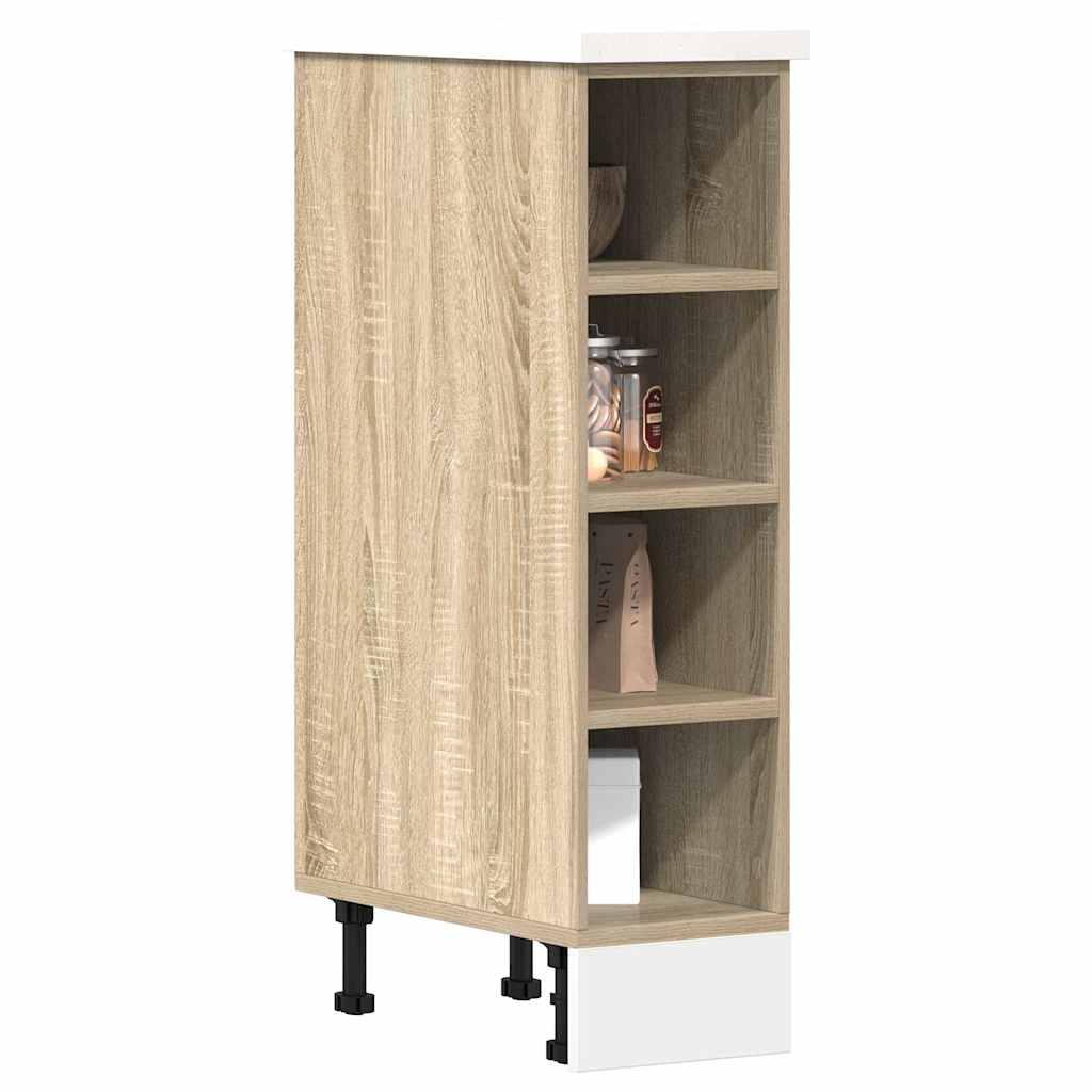 Bottom Cabinet "Riga" Sonoma Oak 20x44,5x81,5 cm Engineered Wood