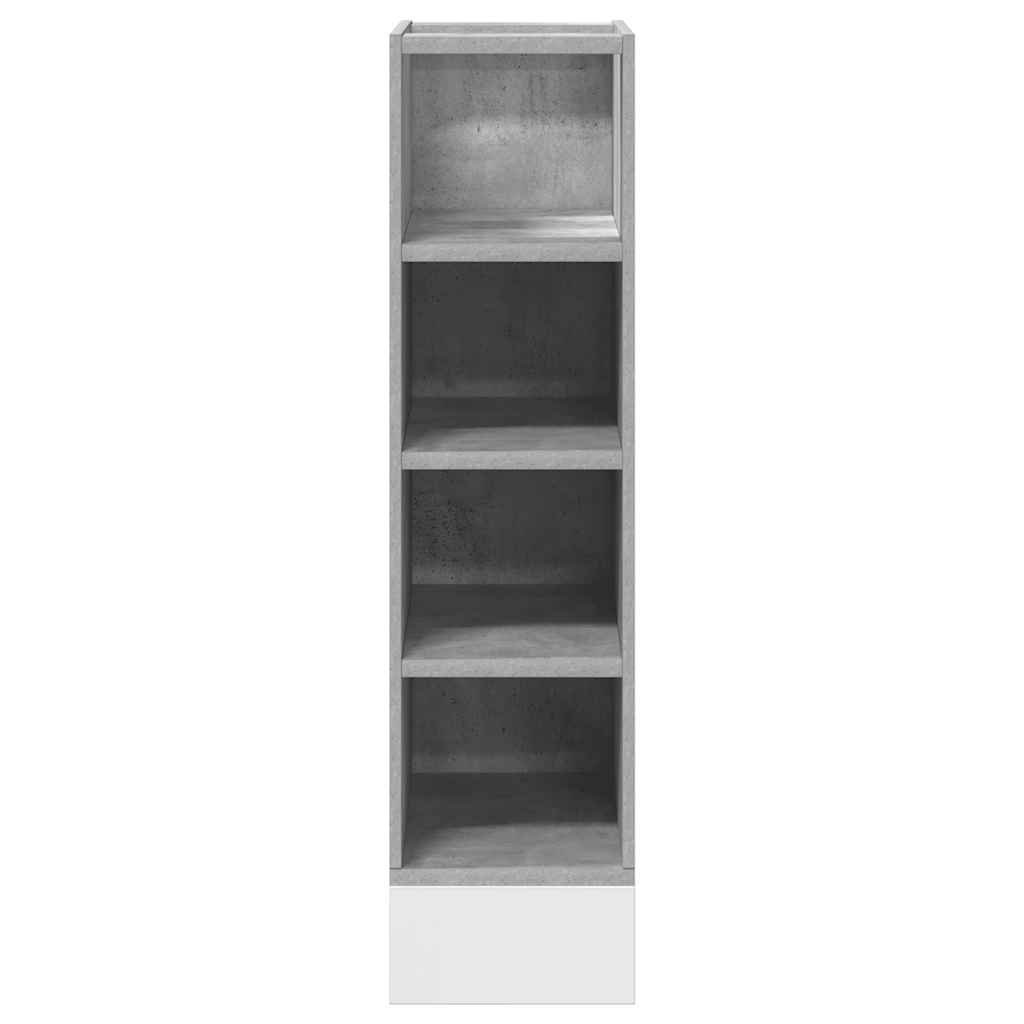 Bottom Cabinet "Riga" Concrete Grey 20x44.5x81.5 cm