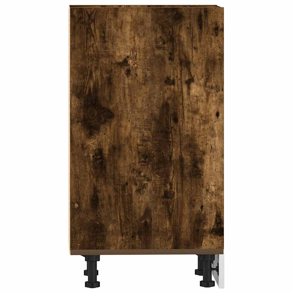Bottom Cabinet Riga Smoked Oak 20x44.5x81.5 cm Engineered Wood