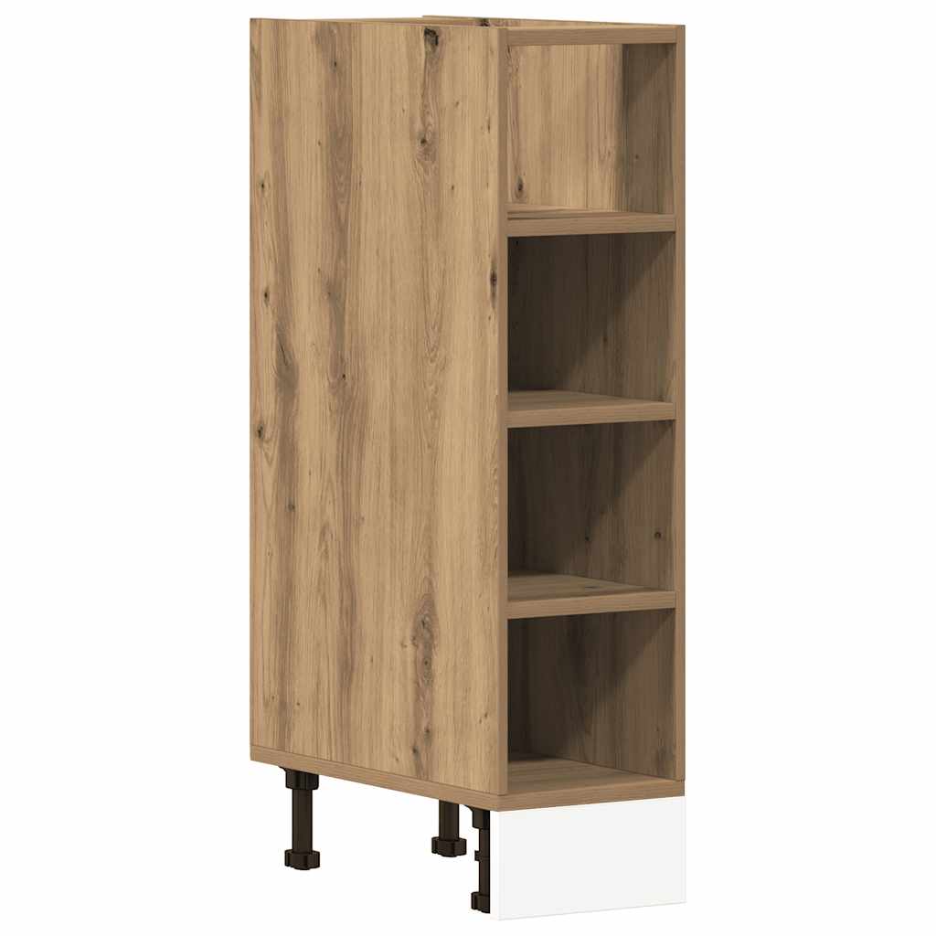 Bottom Cabinet "Riga" Artisan Oak 20x44,5x81,5 cm Engineered Wood