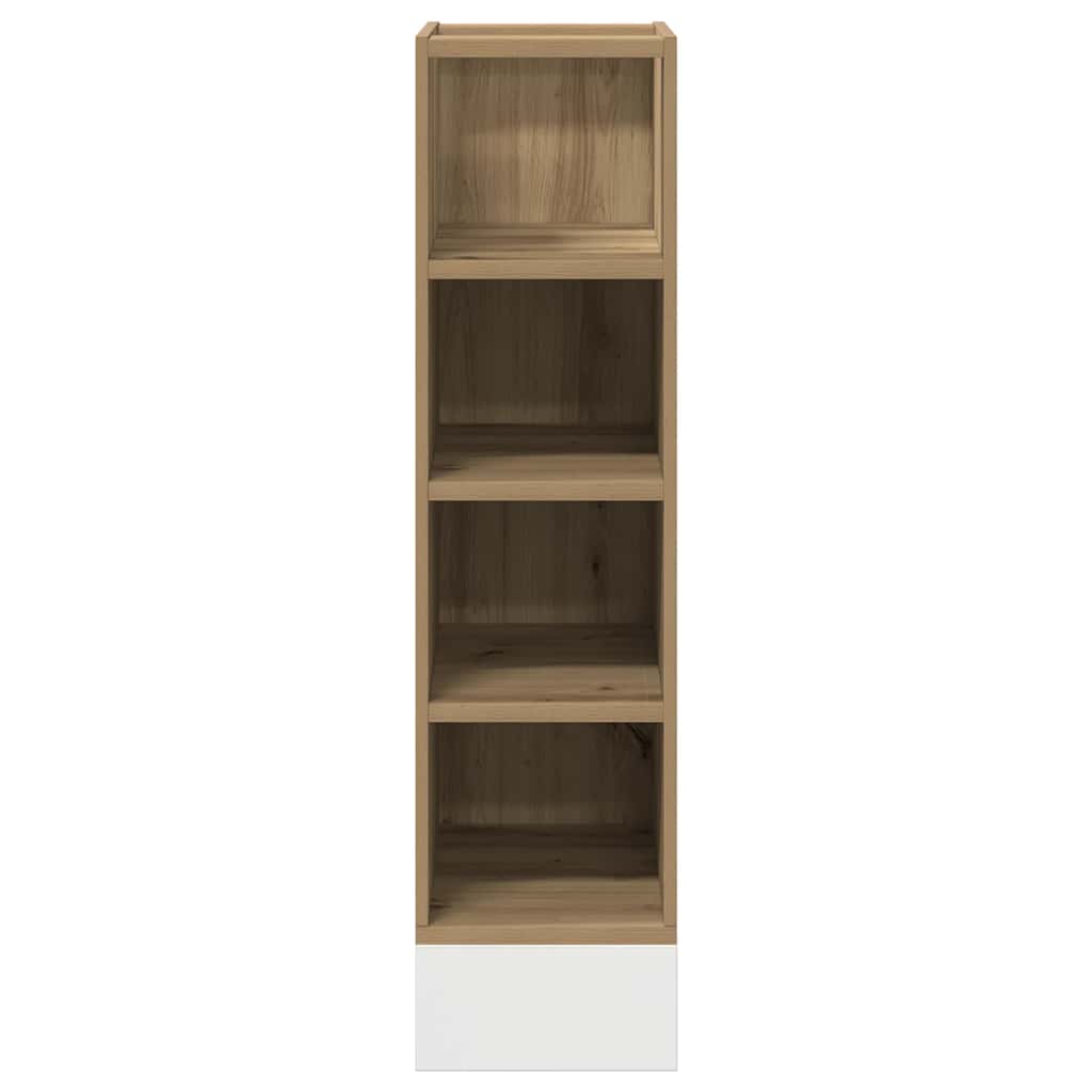 Bottom Cabinet "Riga" Artisan Oak 20x44,5x81,5 cm Engineered Wood