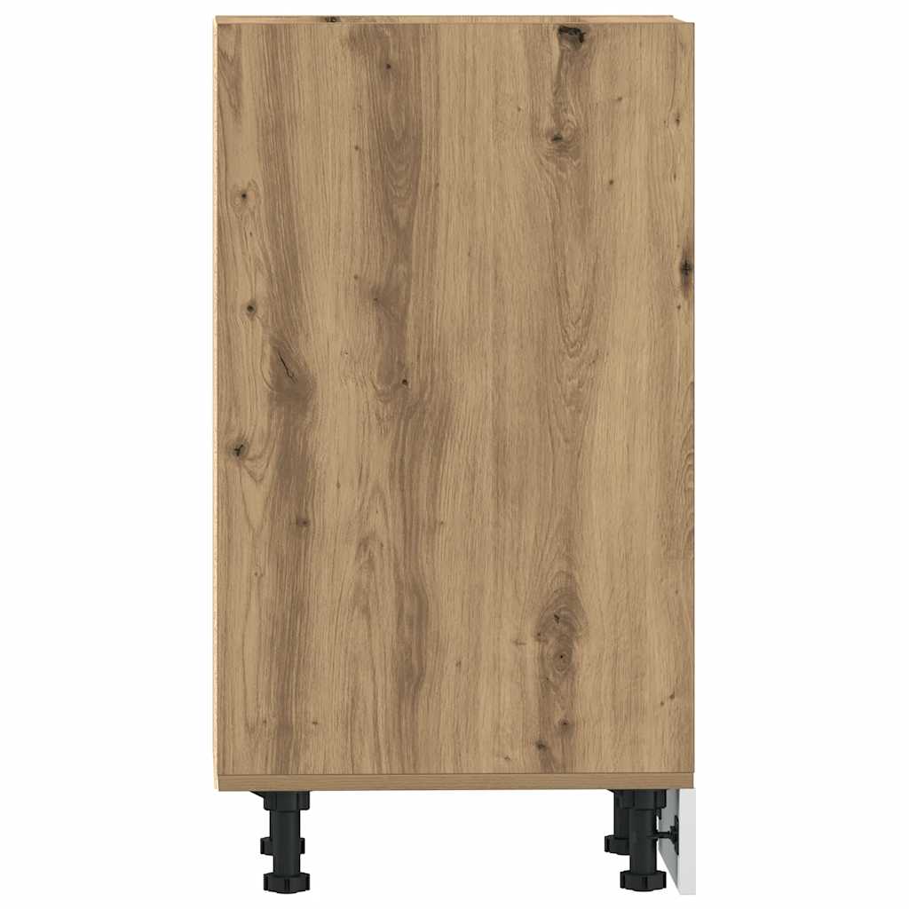 Bottom Cabinet Riga Artisan Oak 20x44.5x81.5 cm Engineered Wood