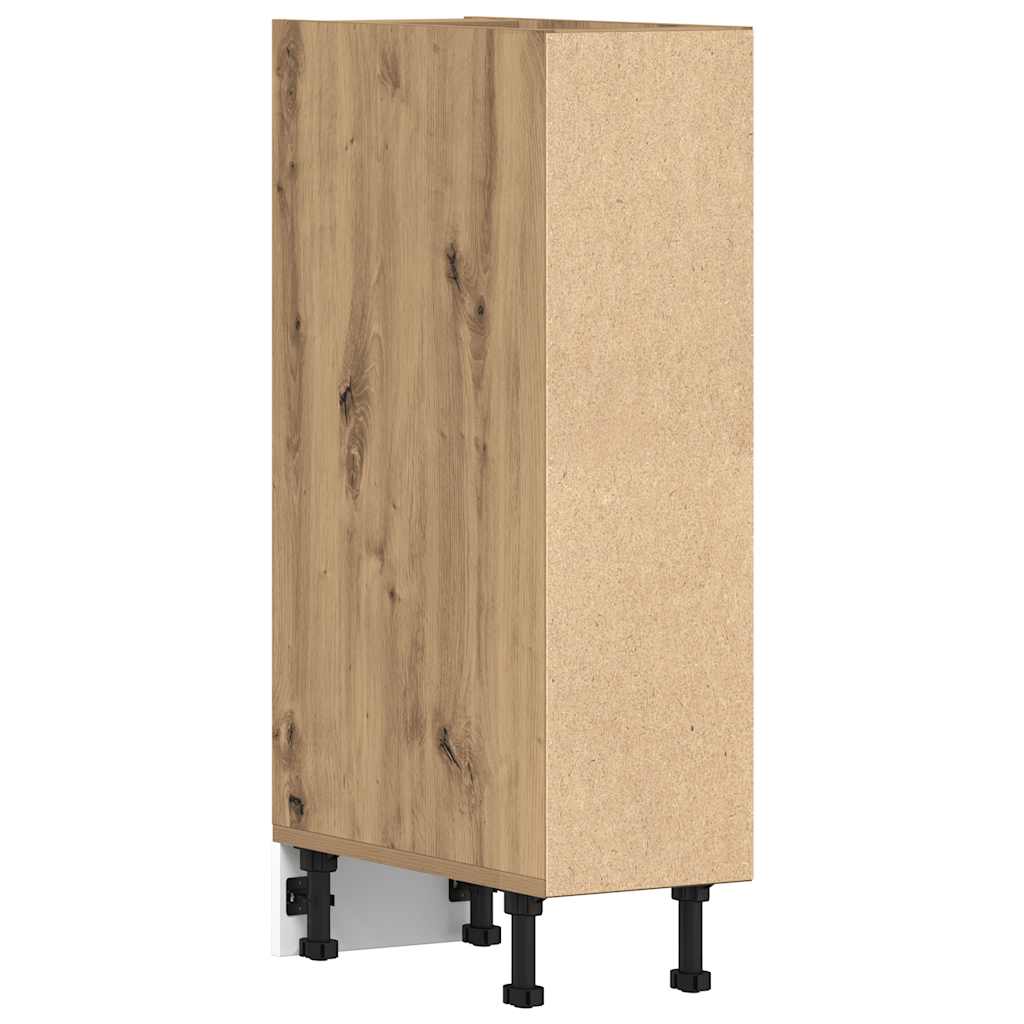 Bottom Cabinet Riga Artisan Oak 20x44.5x81.5 cm Engineered Wood