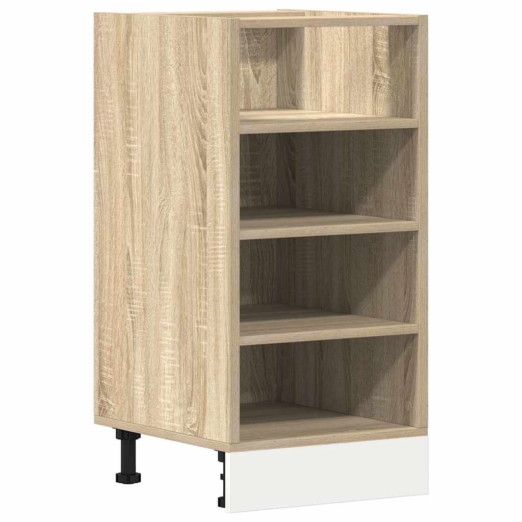 vidaXL Bottom Cabinet Sonoma Oak 40x44.5x81.5 cm Engineered Wood