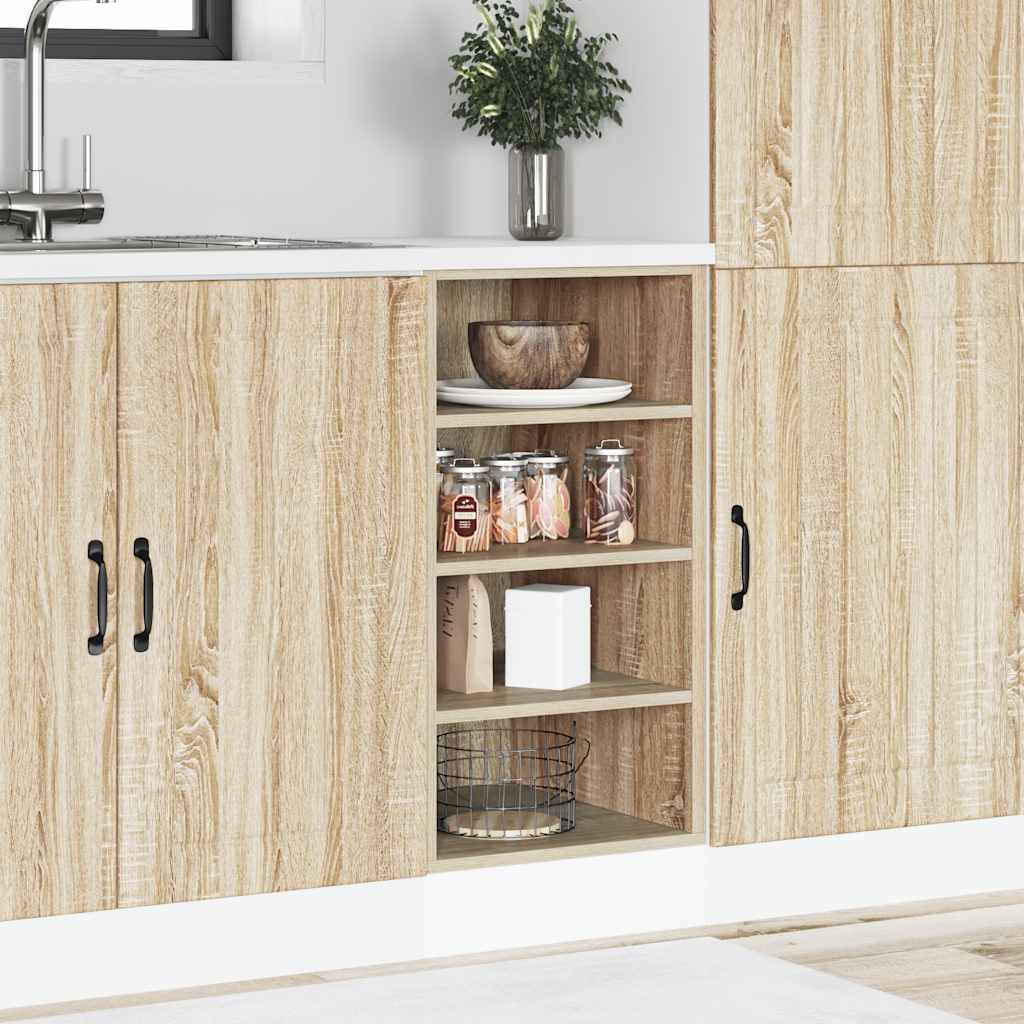 vidaXL Bottom Cabinet Sonoma Oak 40x44.5x81.5 cm Engineered Wood