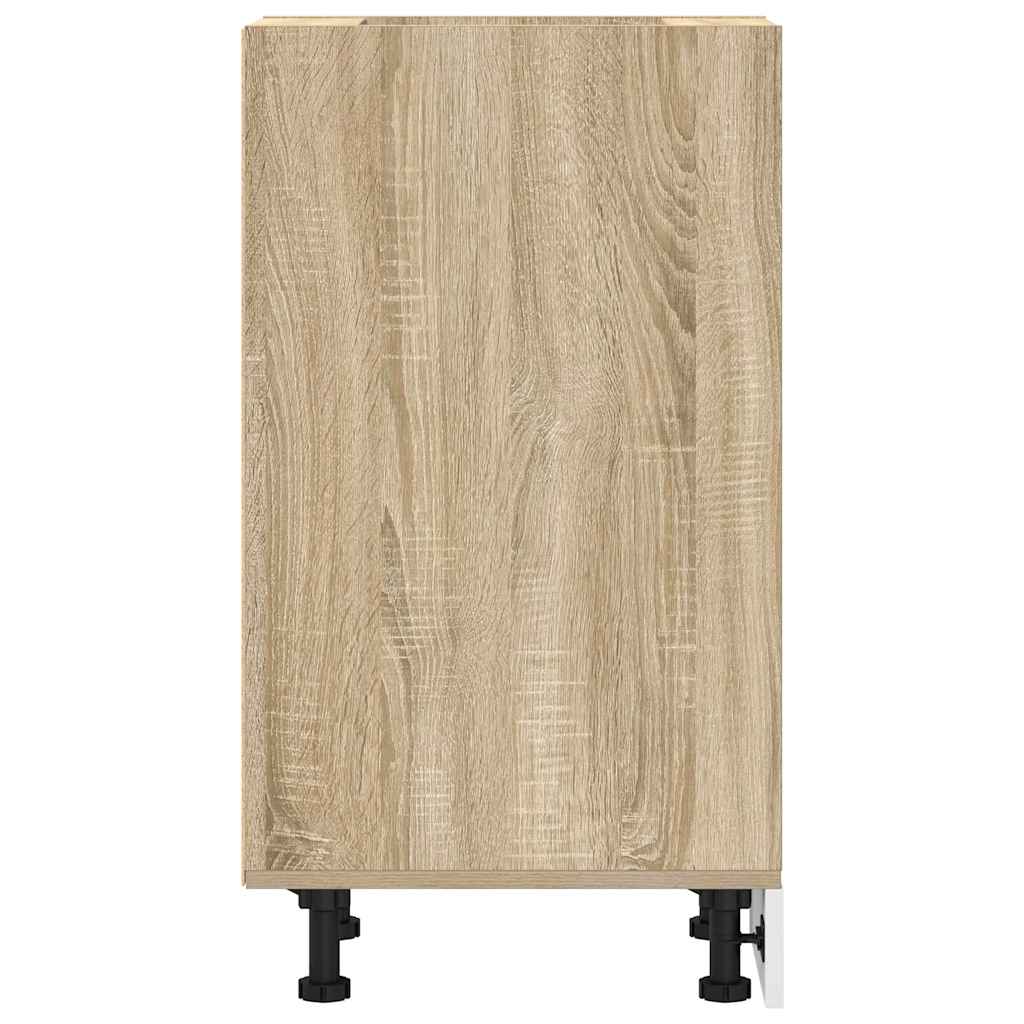 vidaXL Bottom Cabinet Sonoma Oak 40x44.5x81.5 cm Engineered Wood