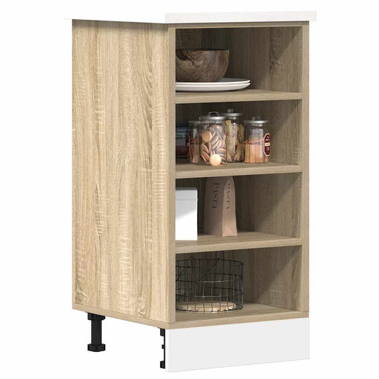 vidaXL Bottom Cabinet Sonoma Oak 40x44.5x81.5 cm Engineered Wood