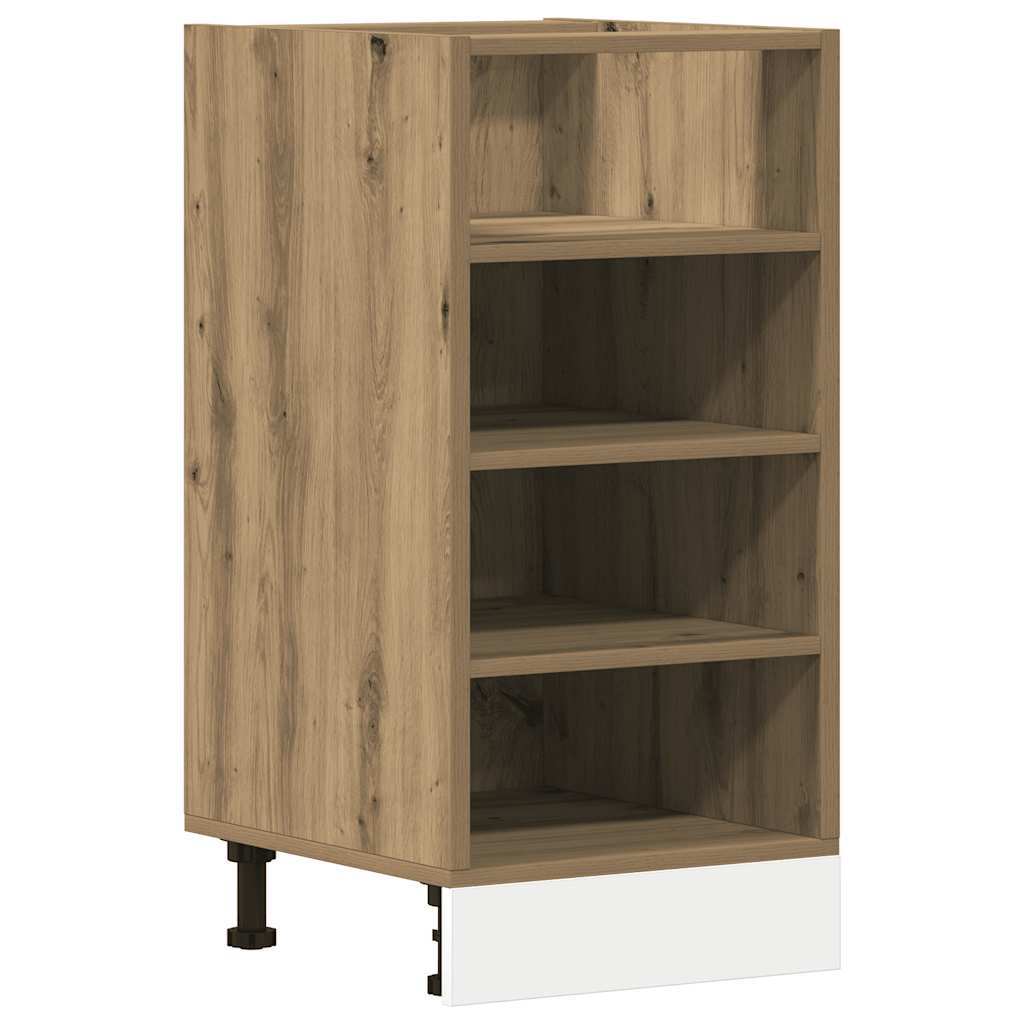 vidaXL Bottom Cabinet Artisan Oak 40x44.5x81.5 cm Engineered Wood