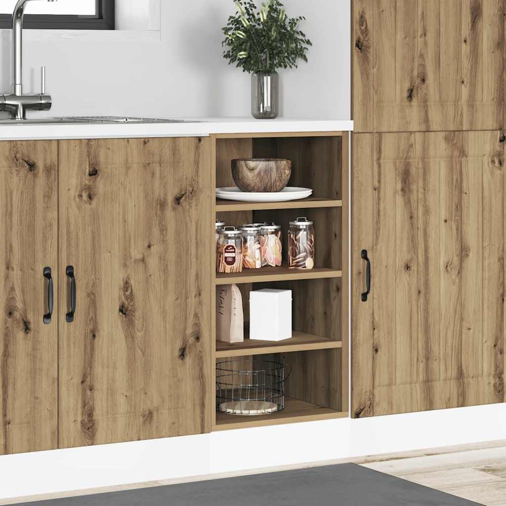 vidaXL Bottom Cabinet Artisan Oak 40x44.5x81.5 cm Engineered Wood