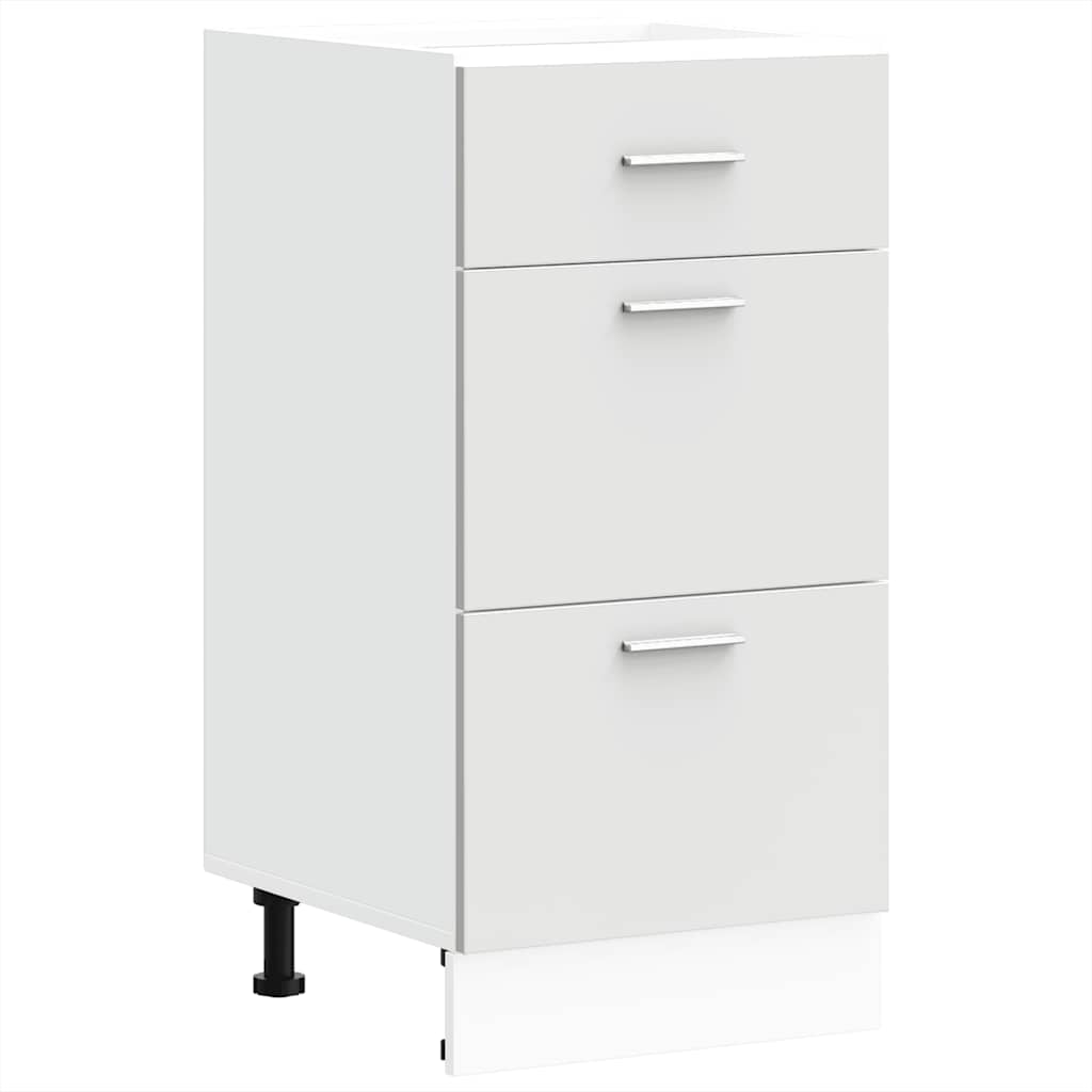 vidaXL Bottom Cabinet White 40x46x81.5 cm Engineered Wood