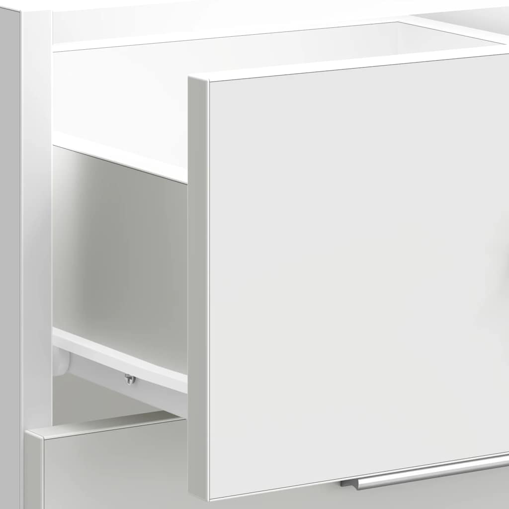 vidaXL Bottom Cabinet White 40x46x81.5 cm Engineered Wood