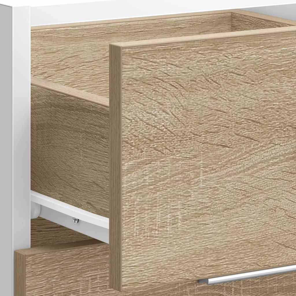 vidaXL Bottom Cabinet Sonoma Oak 40x46x81.5 cm Engineered Wood