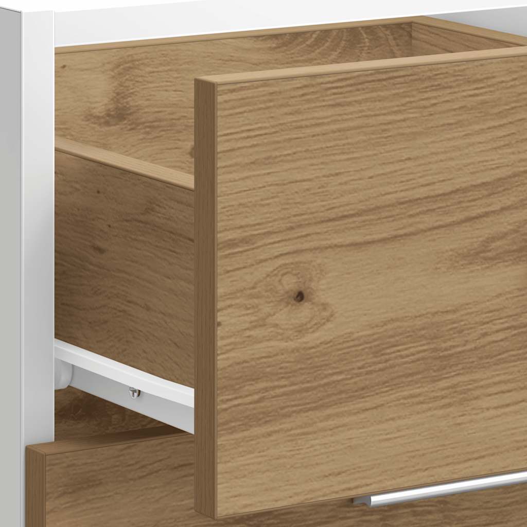 vidaXL Bottom Cabinet Artisan Oak 40x46x81.5 cm Engineered Wood