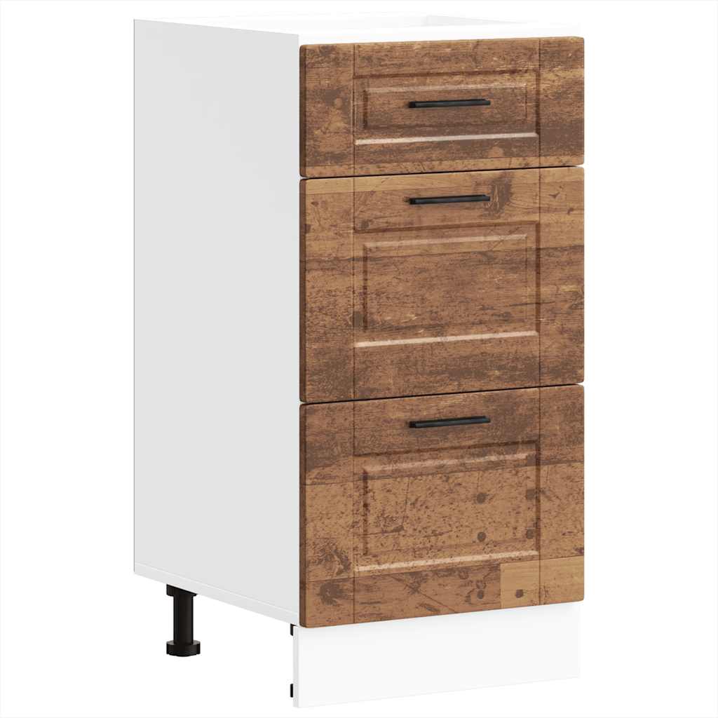 vidaXL Kitchen Base Cabinet Porto Old Wood Engineered Wood