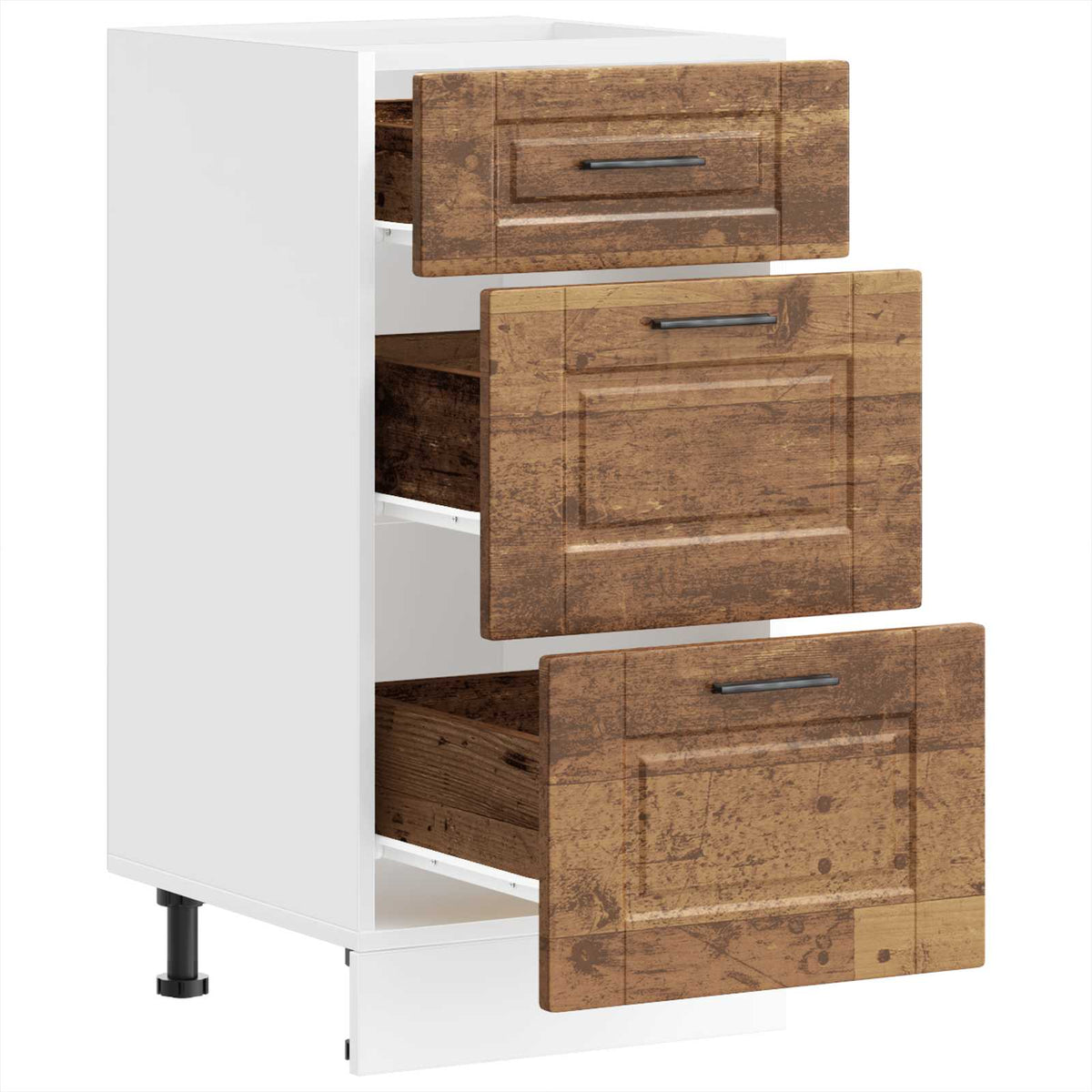 Kitchen Base Cabinet "Porto" Old Wood Engineered Wood