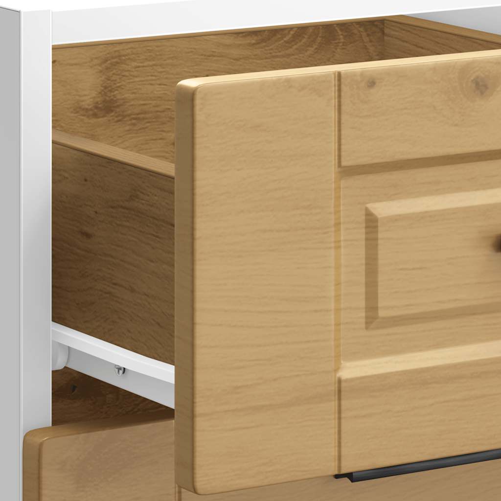 Kitchen Base Cabinet "Porto" Artisan Oak Engineered Wood