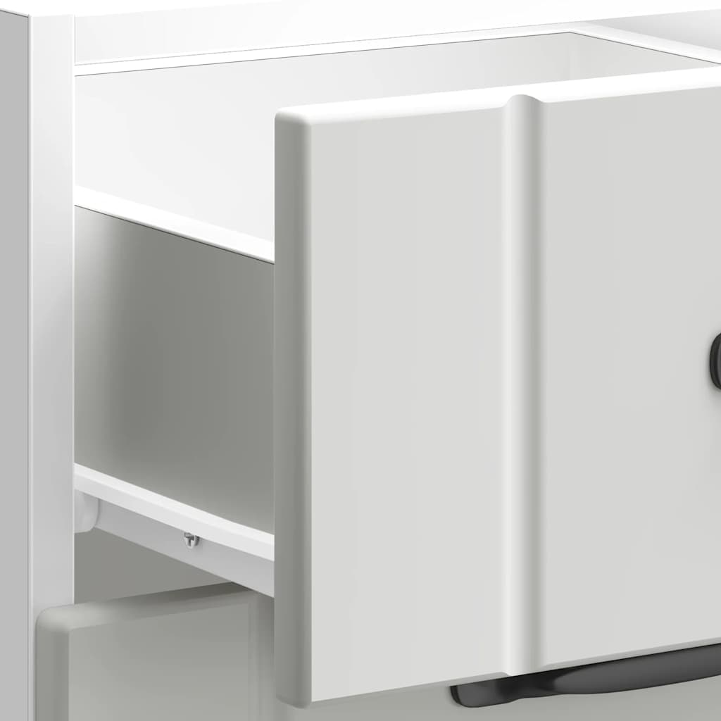 Kitchen Base Cabinet "Lucca" White Engineered Wood