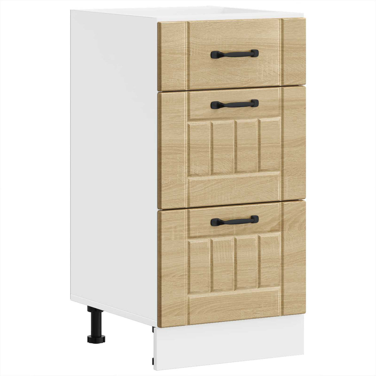 Kitchen Base Cabinet "Lucca" Sonoma Oak Engineered Wood