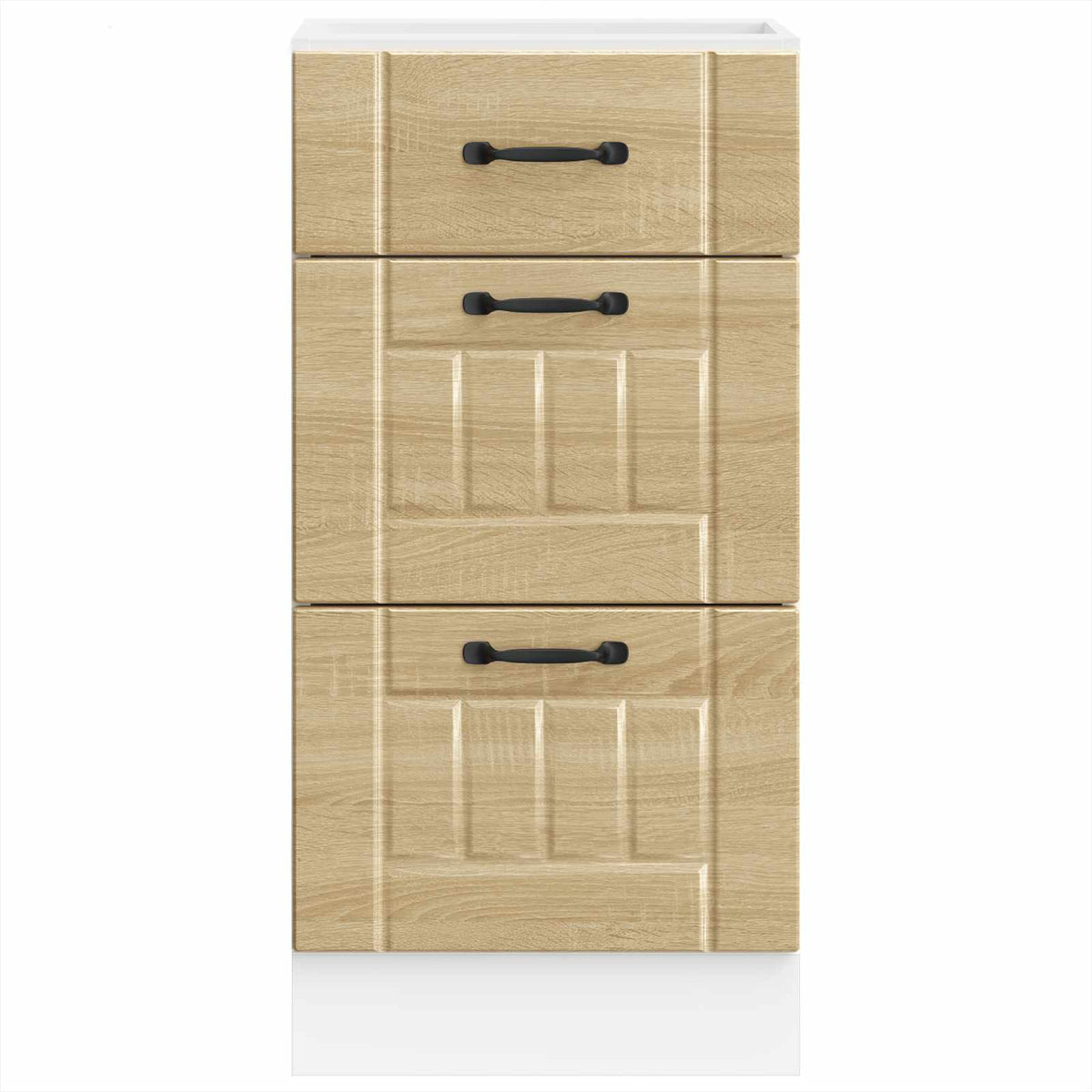 Kitchen Base Cabinet "Lucca" Sonoma Oak Engineered Wood