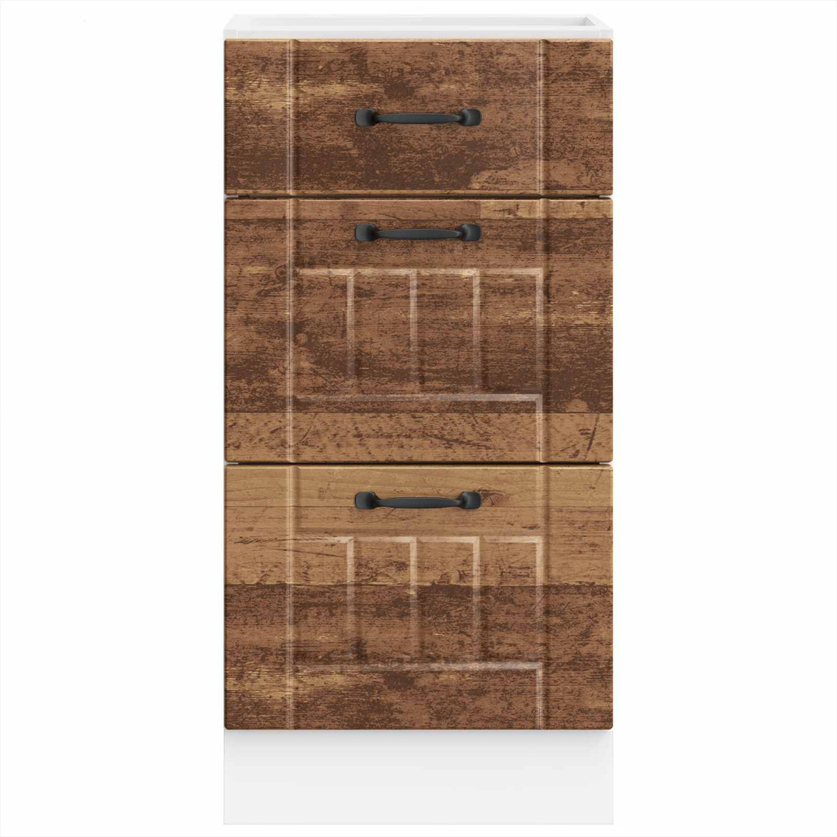 Kitchen Base Cabinet "Lucca" Old Wood Engineered Wood
