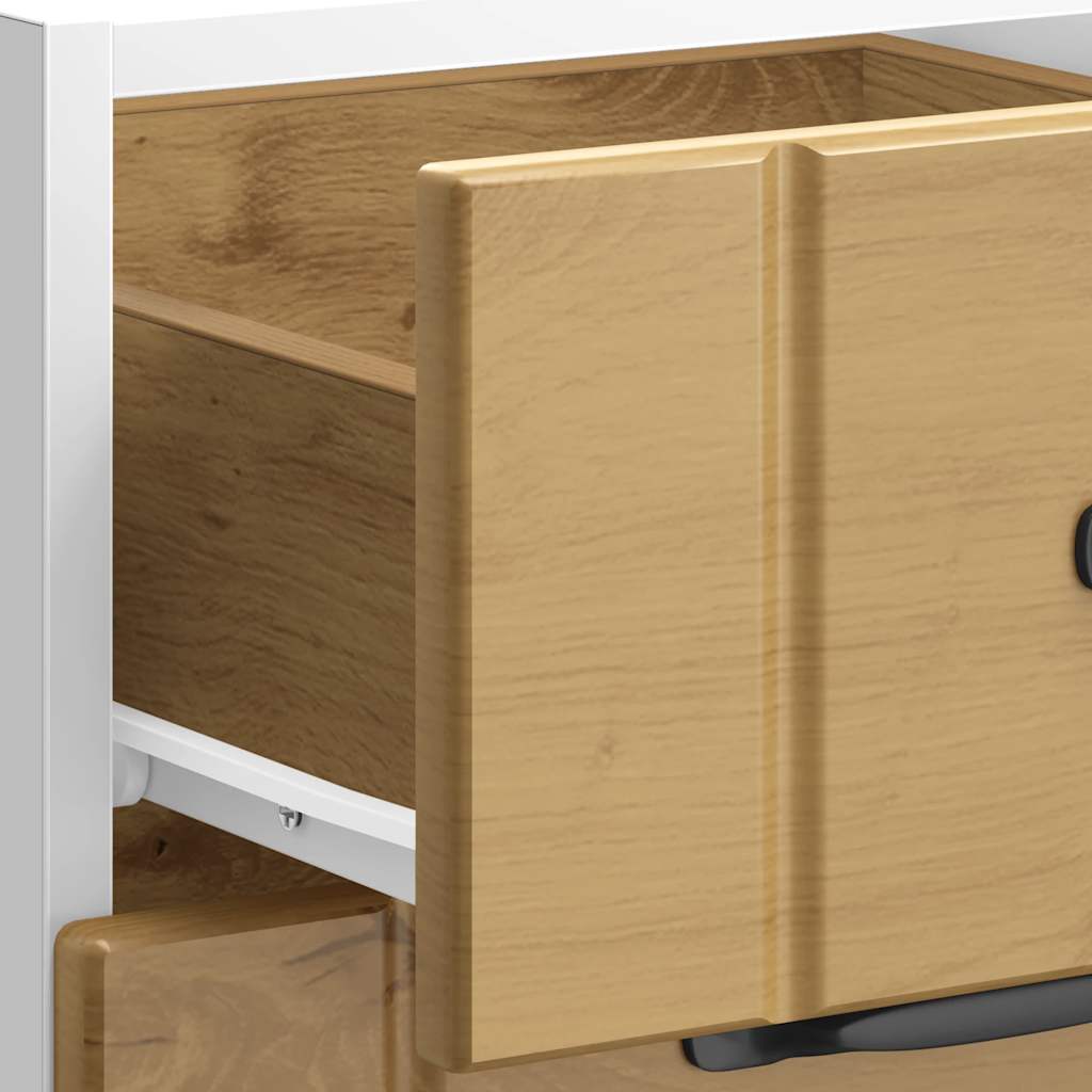 Kitchen Base Cabinet "Lucca" Artisan Oak Engineered Wood