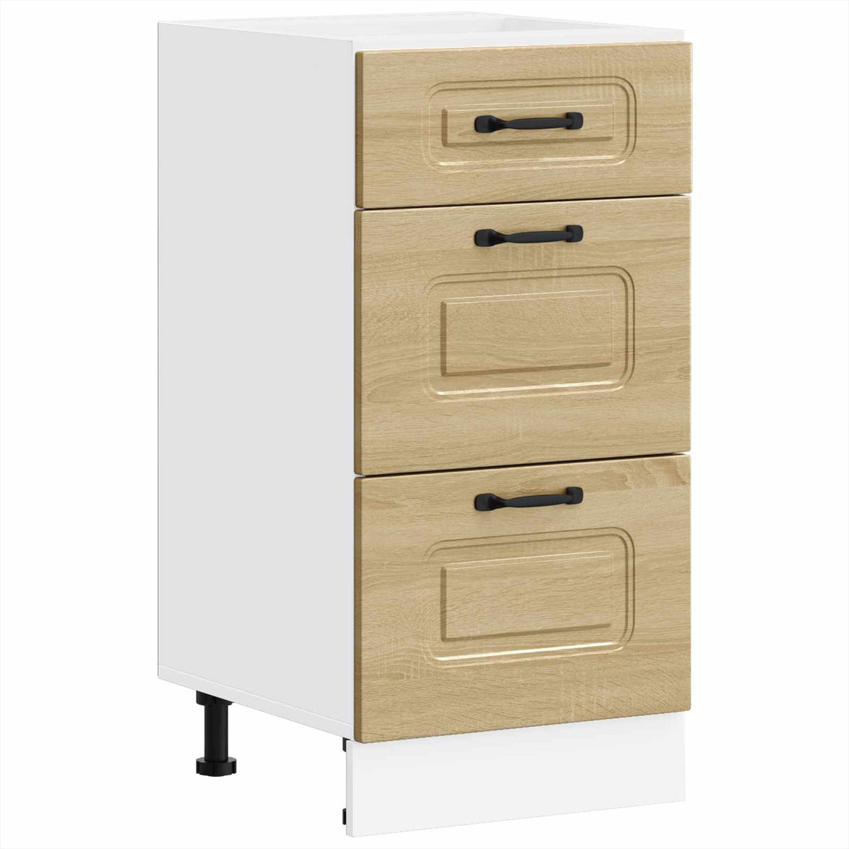 Kitchen Base Cabinet "Kalmar" Sonoma Oak Engineered Wood