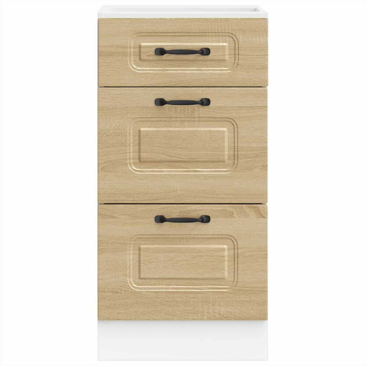 Kitchen Base Cabinet "Kalmar" Sonoma Oak Engineered Wood