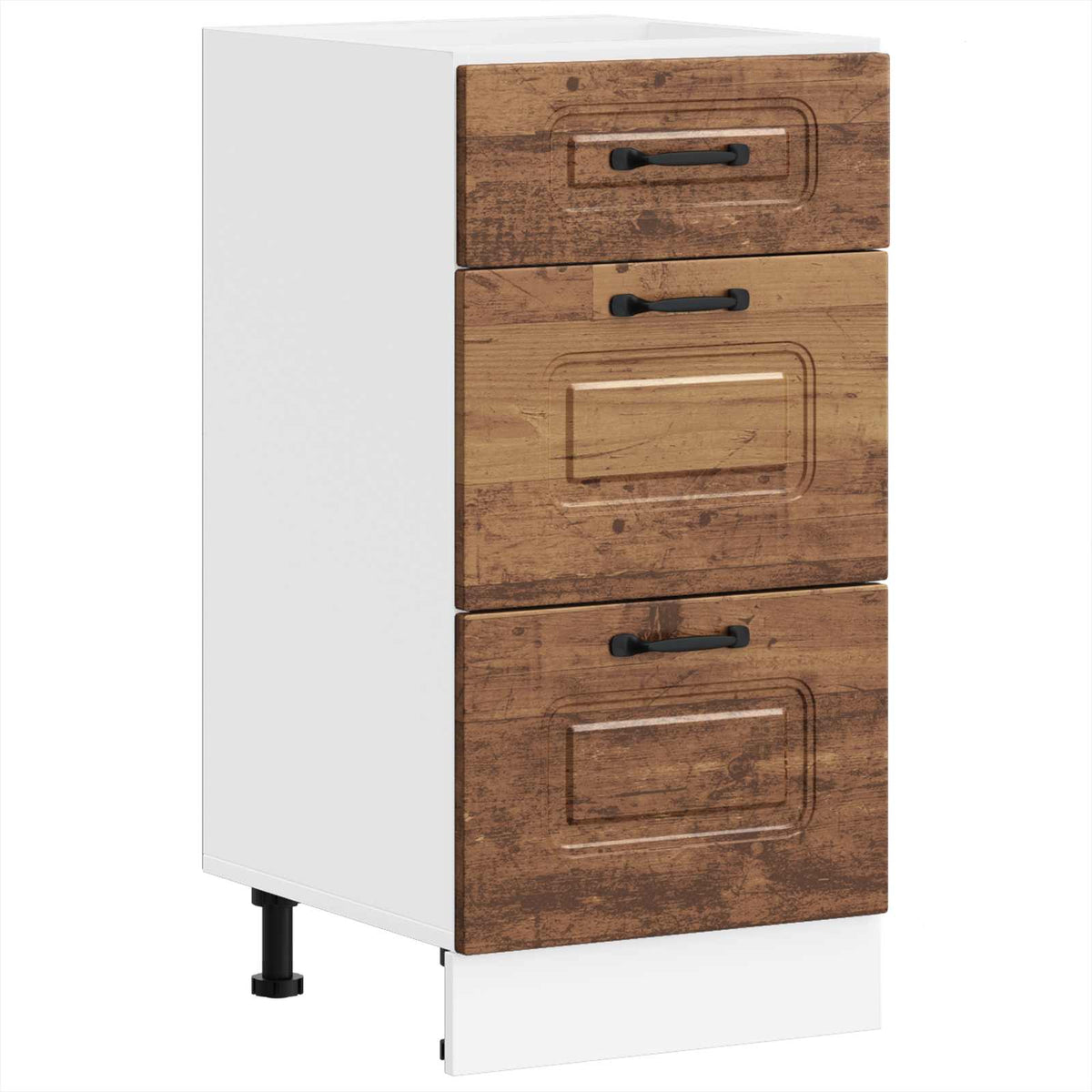 Kitchen Base Cabinet "Kalmar" Old Wood Engineered Wood
