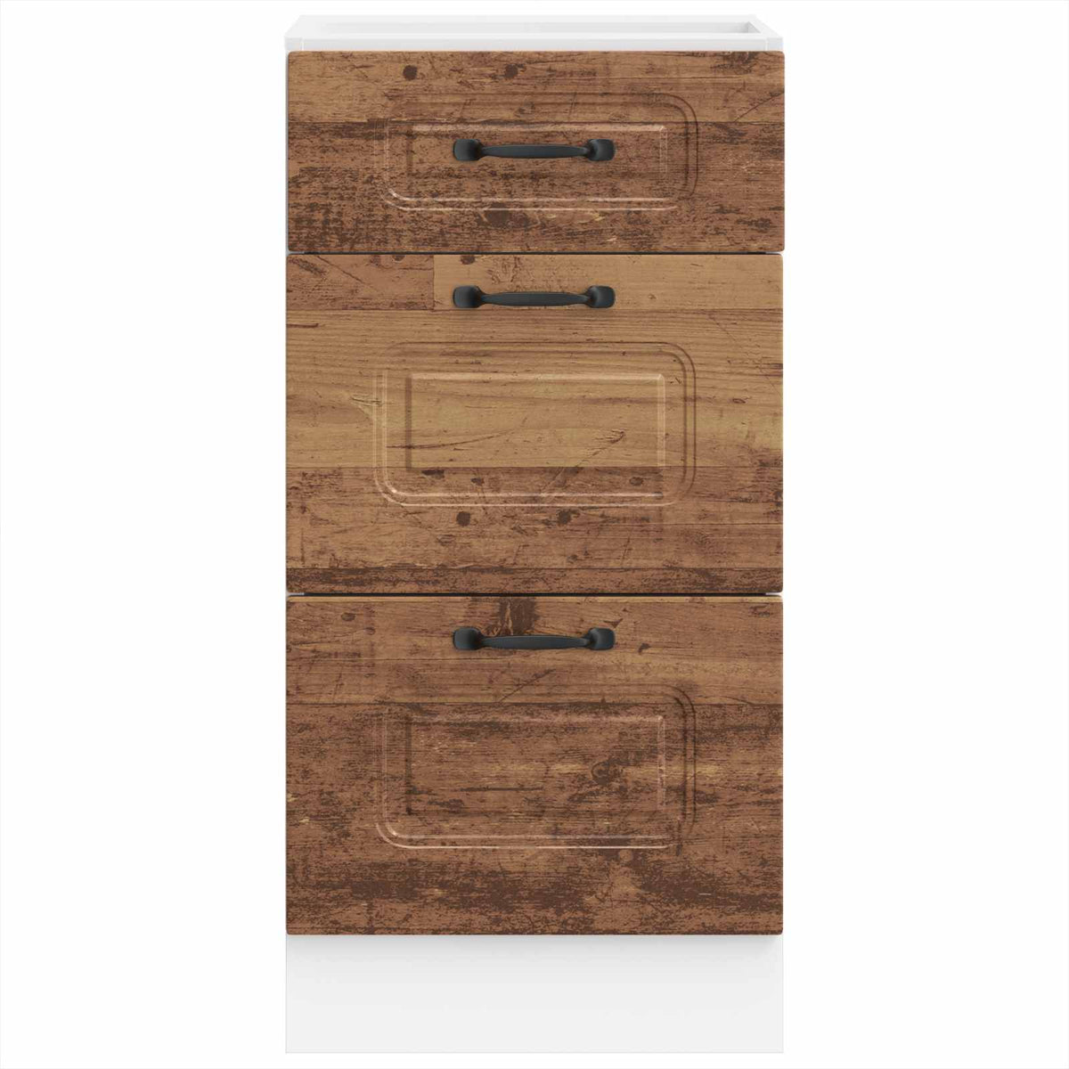 Kitchen Base Cabinet "Kalmar" Old Wood Engineered Wood
