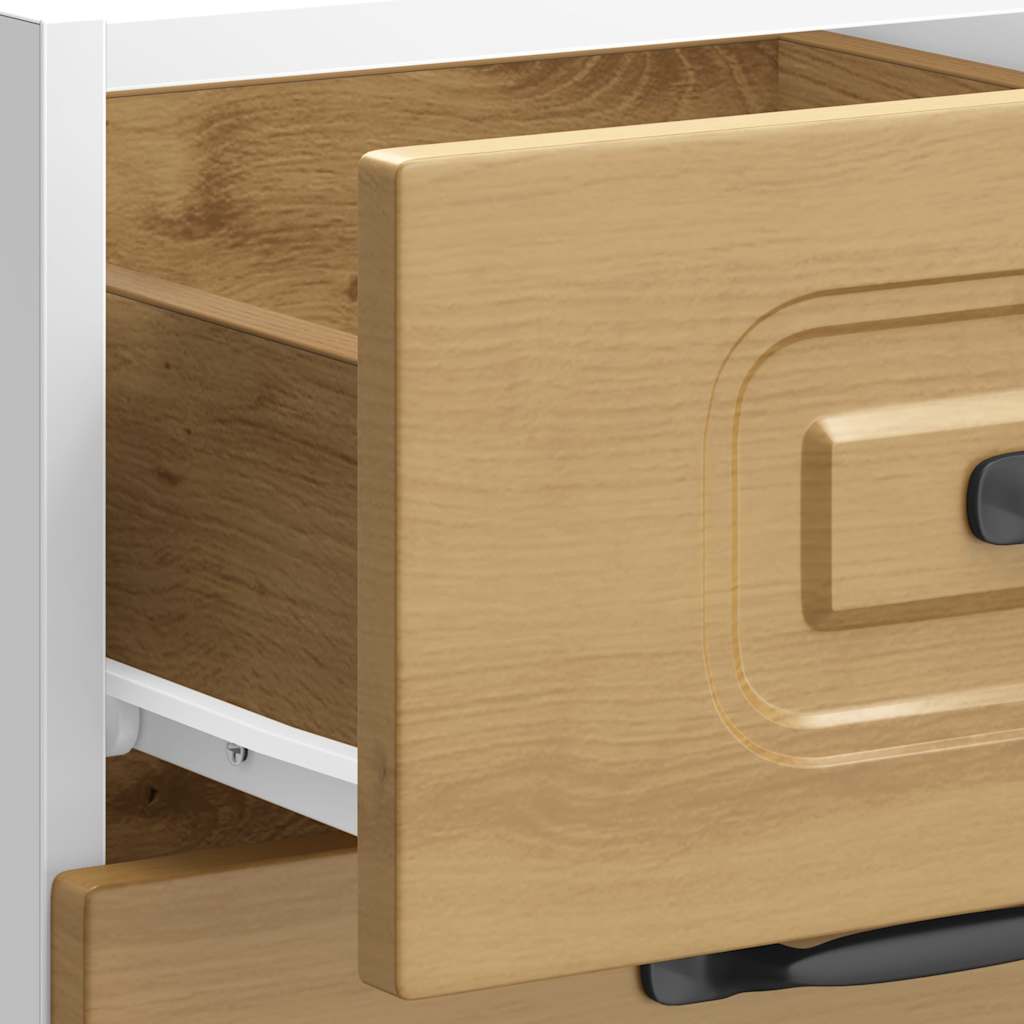 Kitchen Base Cabinet "Kalmar" Artisan Oak Engineered Wood