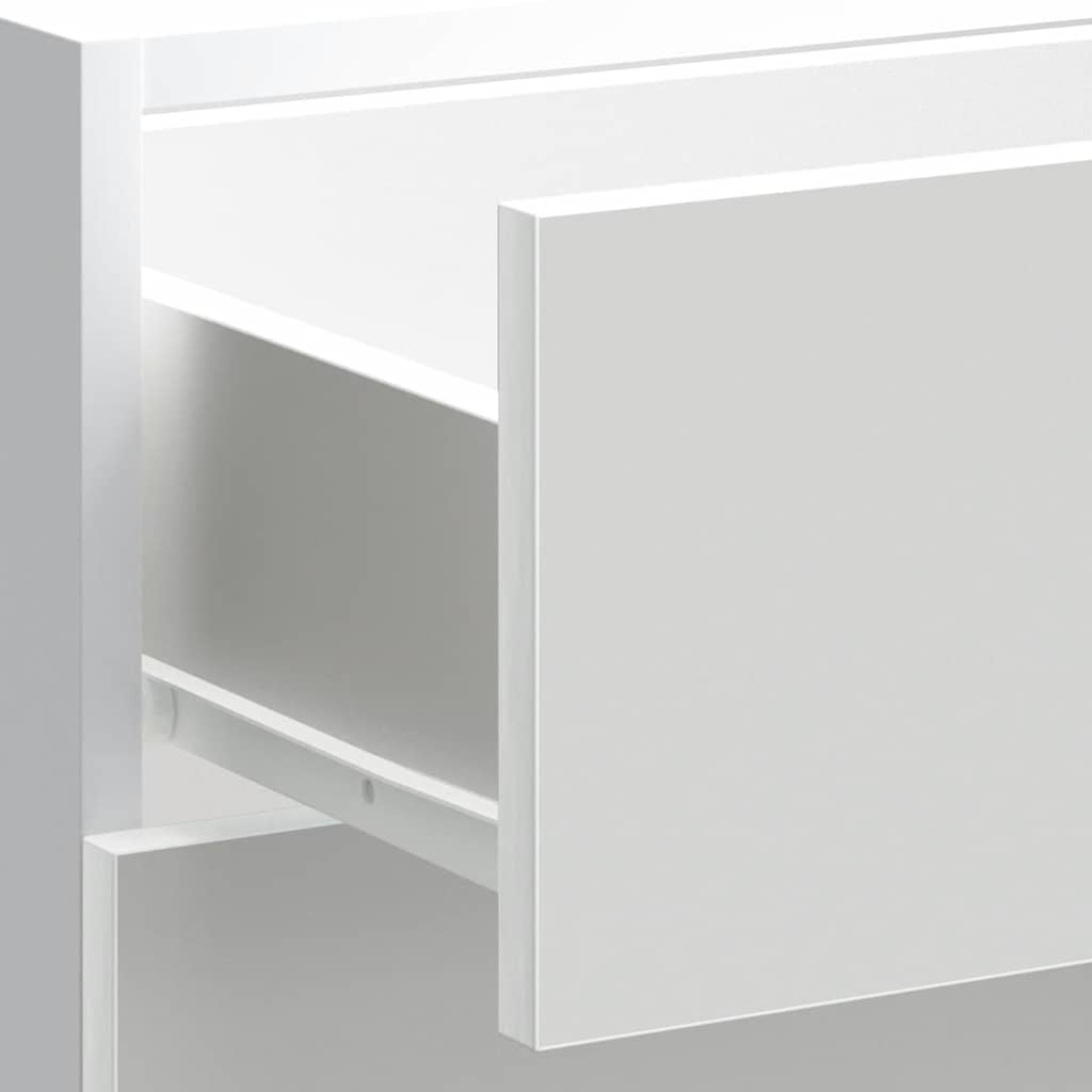 vidaXL Kitchen Base Cabinet White Engineered Wood