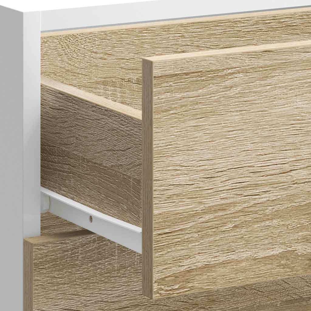 vidaXL Kitchen Base Cabinet Sonoma Oak Engineered Wood