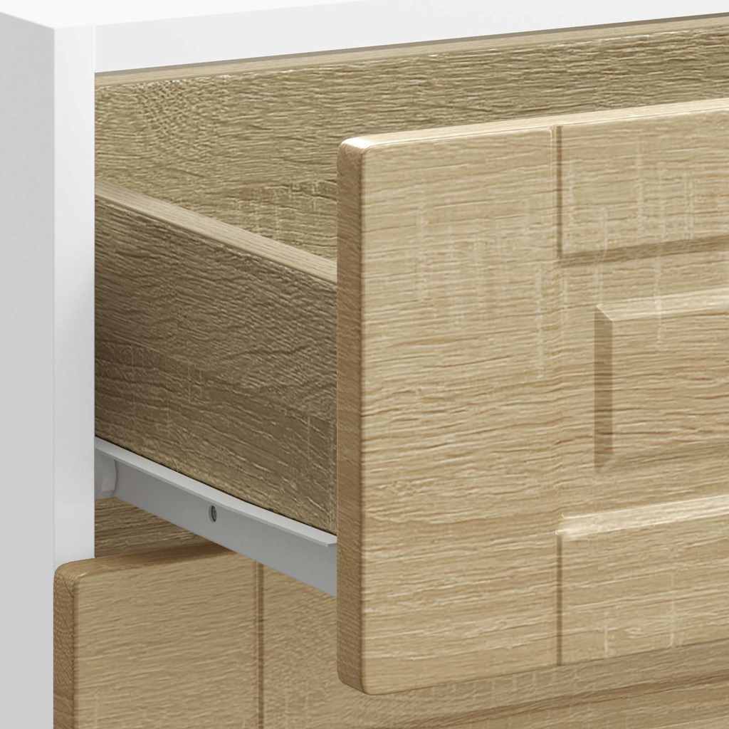vidaXL Kitchen Base Cabinet Porto Sonoma Oak Engineered Wood