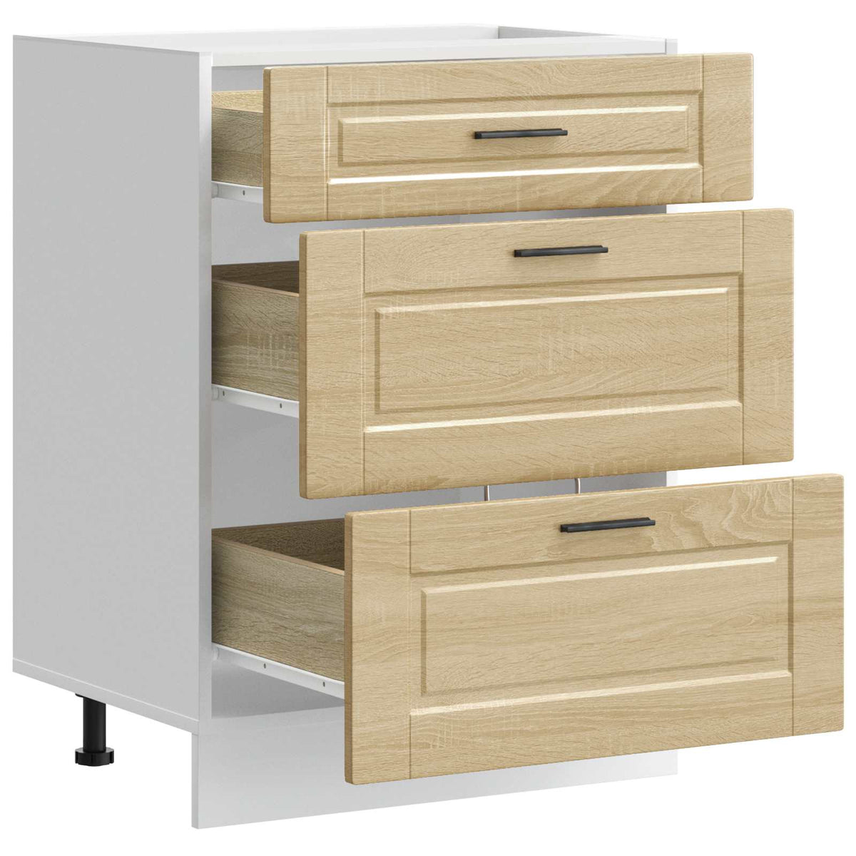 Kitchen Base Cabinet "Porto" Sonoma Oak Engineered Wood